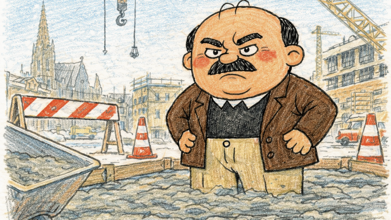 Heute.at - HERLICEK – 104. Folge: Klima-Kleber auf der Baustelle