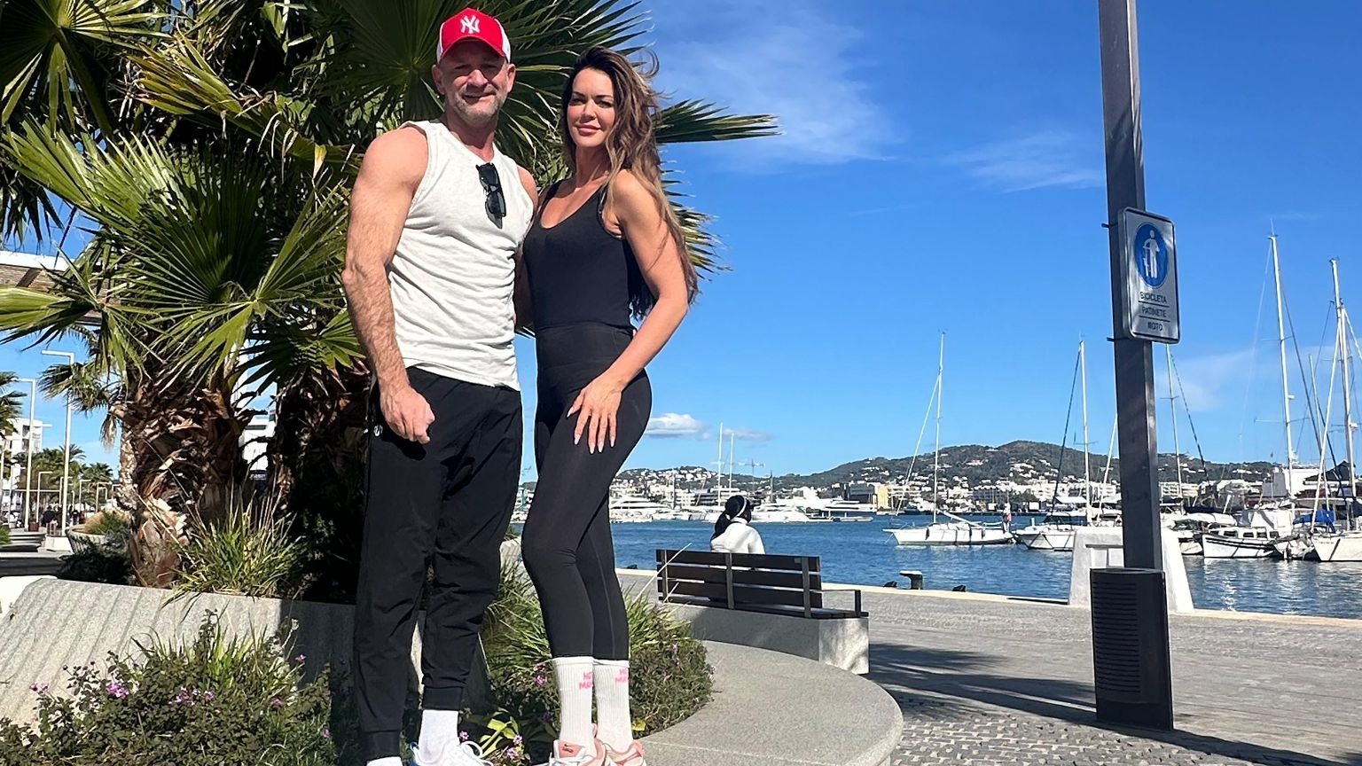 Martina Reuter und ihr Trainer Vladi Pavlic 