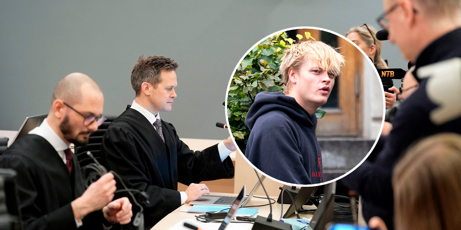 Fotos von Marius aus dem Gerichtssaal sind nicht erlaubt.