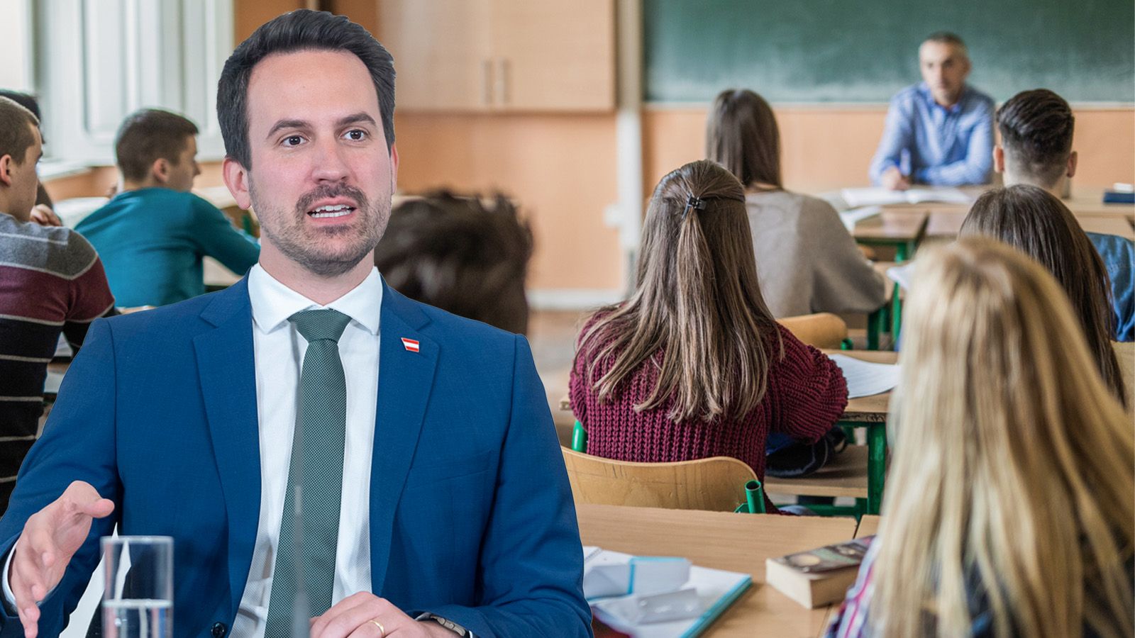 Bildungsminister Christoph Wiederkehr (Neos) plant eine Kürzung des Lateinunterrichts.