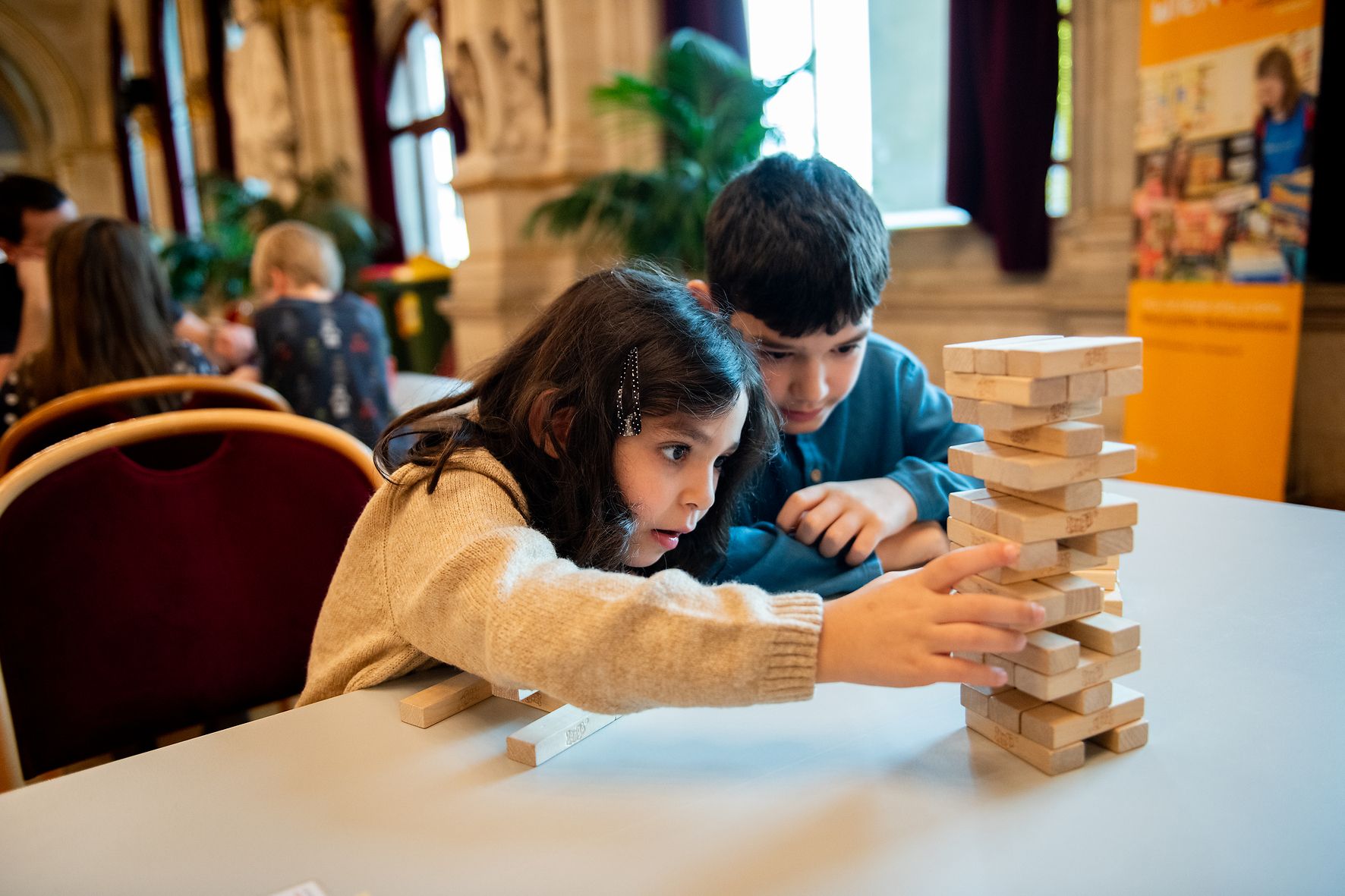 Die Spieltage im Rathaus sorgen für Action und Spaß.