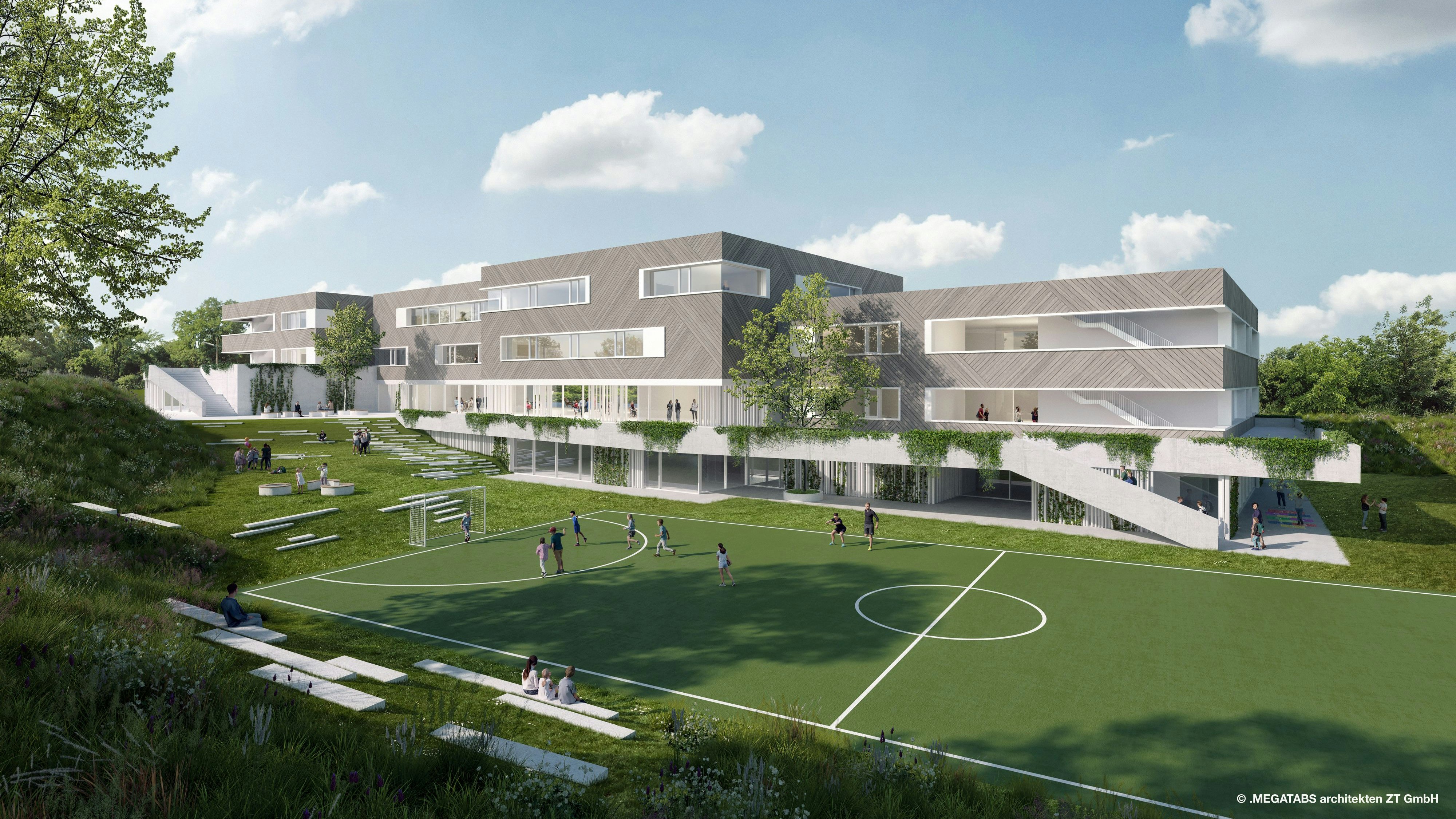 Heute.at - Beachvolleyball am Schuldach – Wien bekommt Mega-AHS