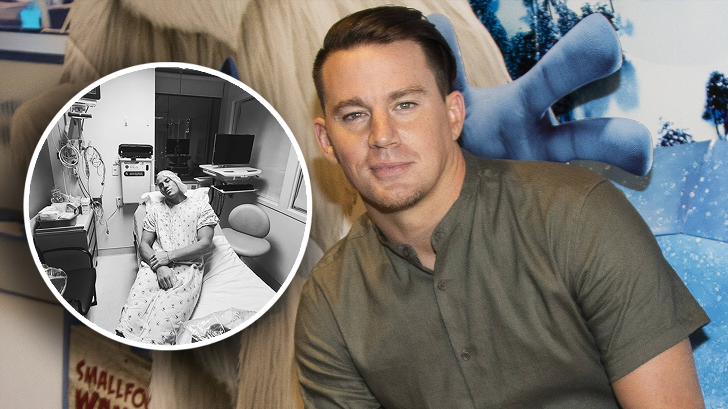 Auf Instagram teilte Channing Tatum ein Bild von sich aus dem Krankenhaus.