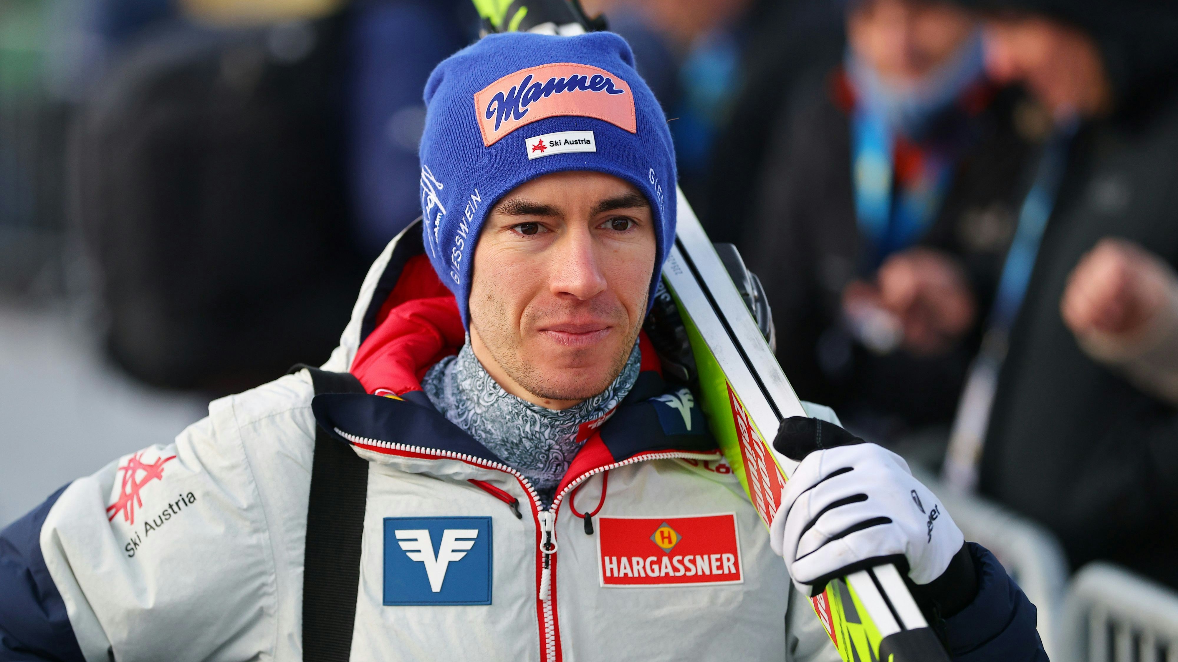 GARMISCH-PARTENKIRCHEN,GERMANY,01.JAN.26 - NORDIC SKIING, SKI JUMPING - FIS World Cup, Four Hills Tournament, large hill, men. Image shows Stefan Kraft (AUT). Photo: GEPA pictures/ Thomas Bachun