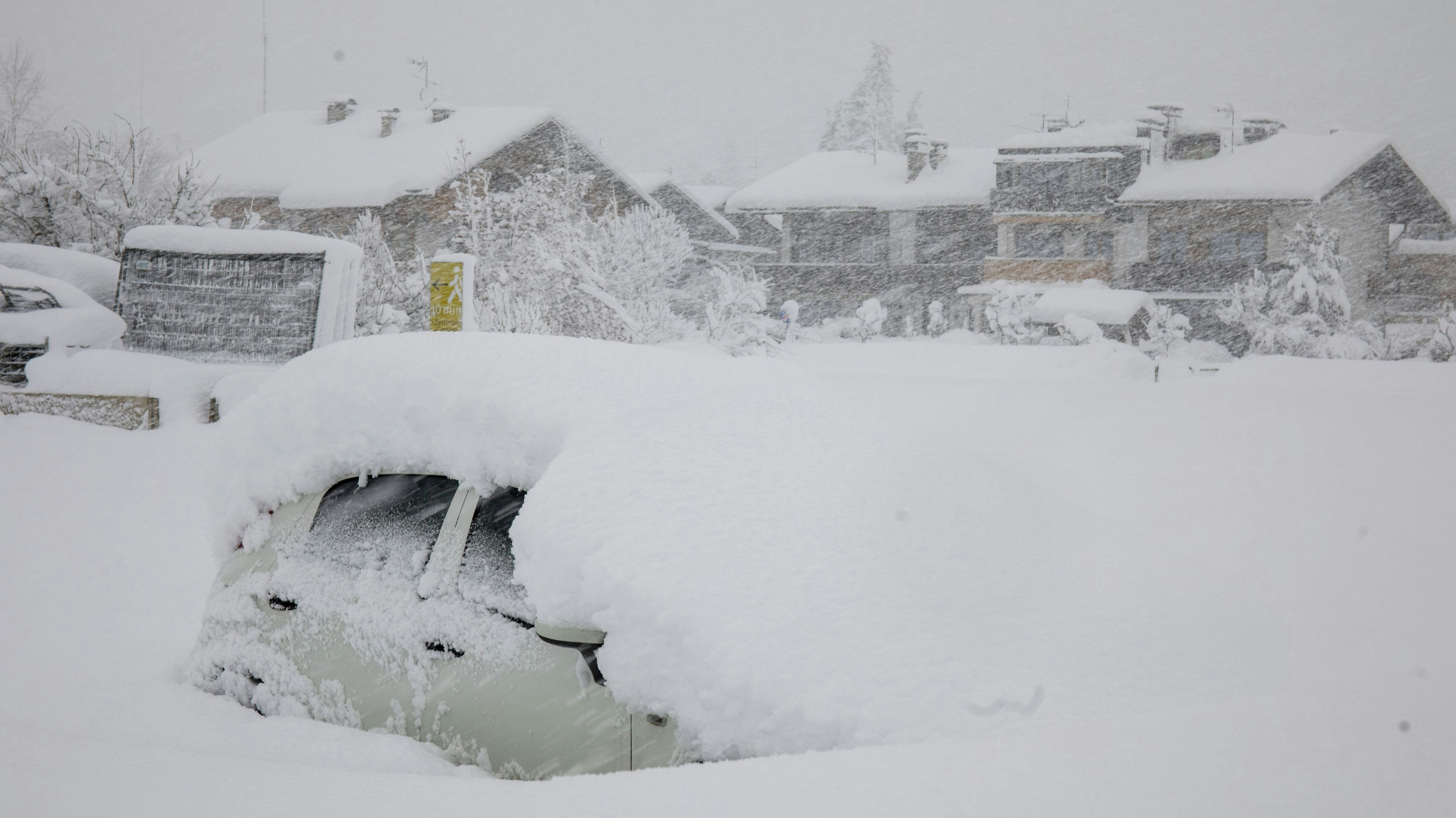 Im Süden des Landes fällt jetzt jede Menge Neuschnee.