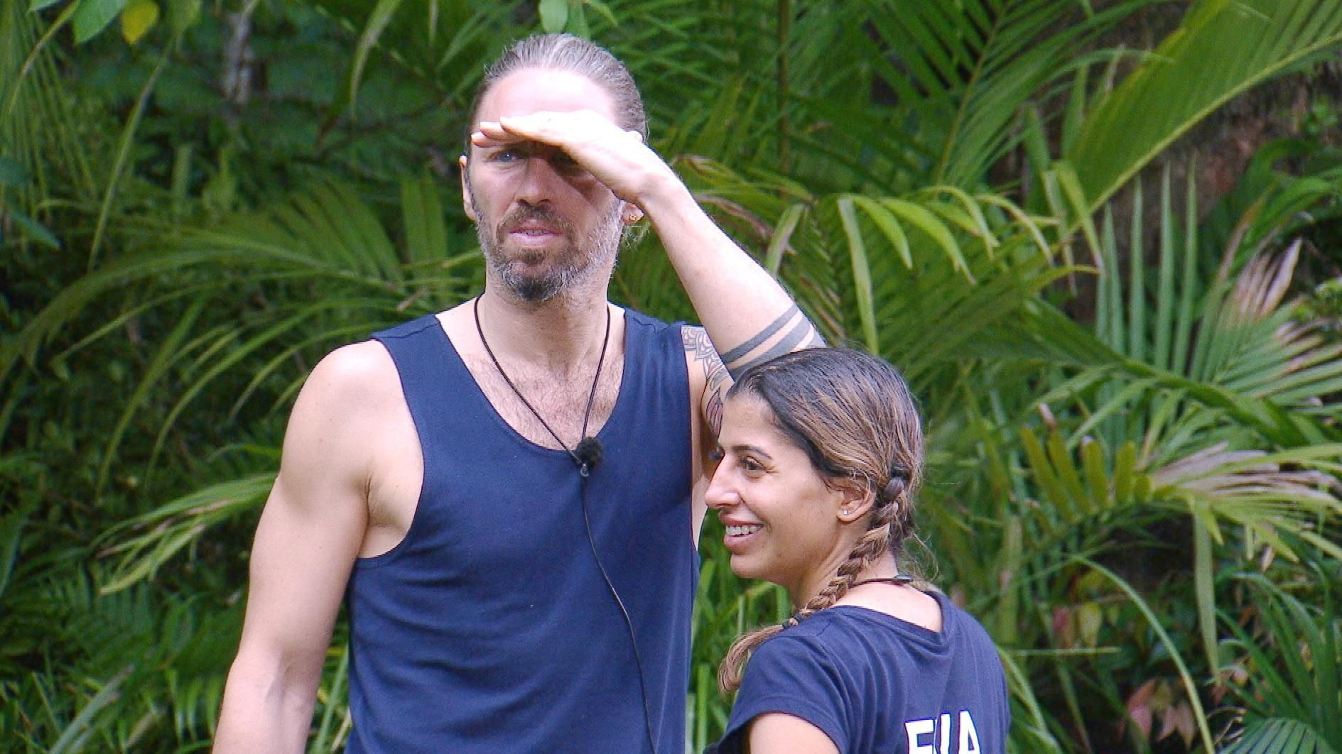 Eva Benetatou und Gil Ofarim treten zur Dschungelprüfung 