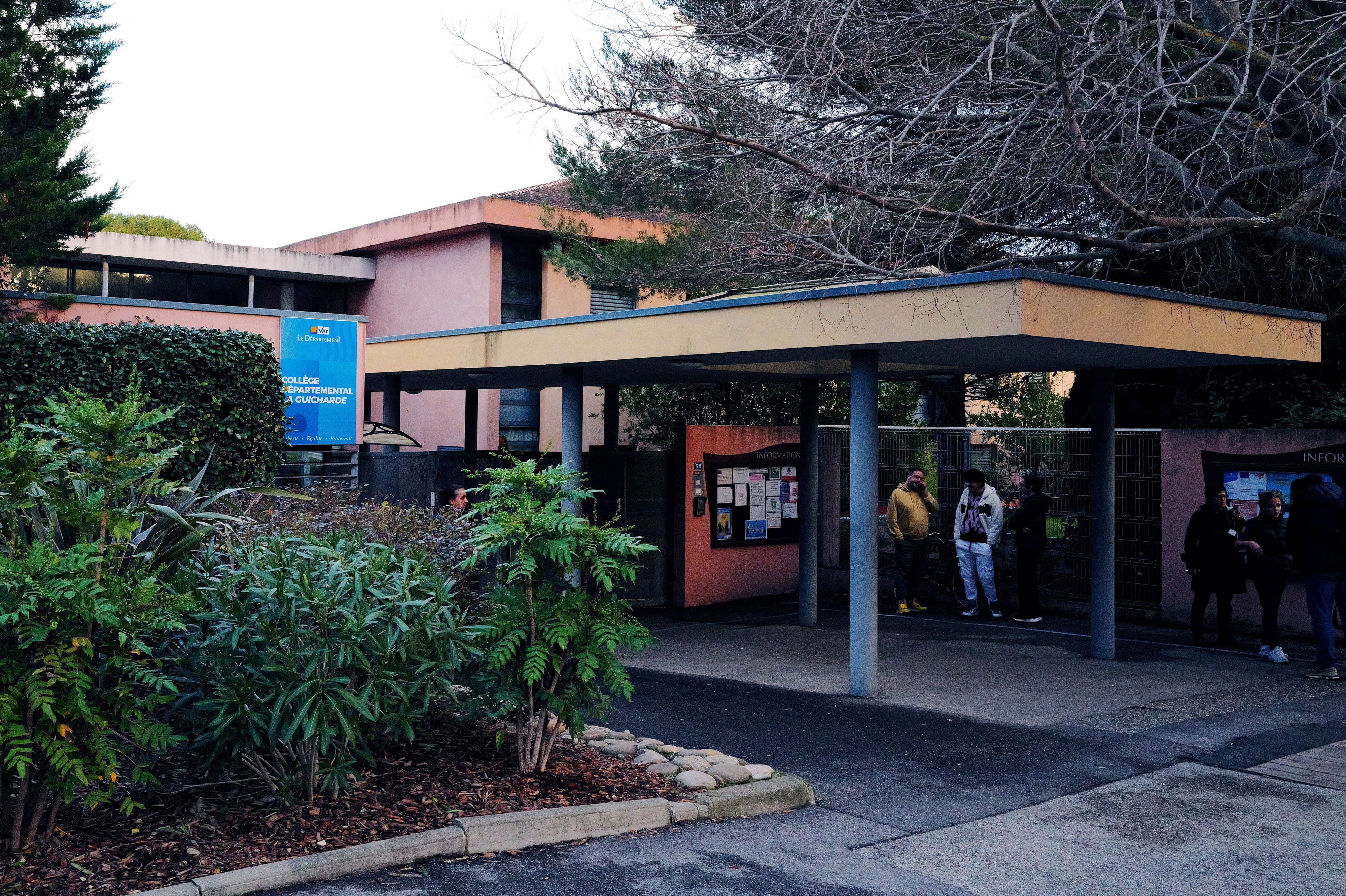 In dieser Schule ereignete sich die Bluttat.