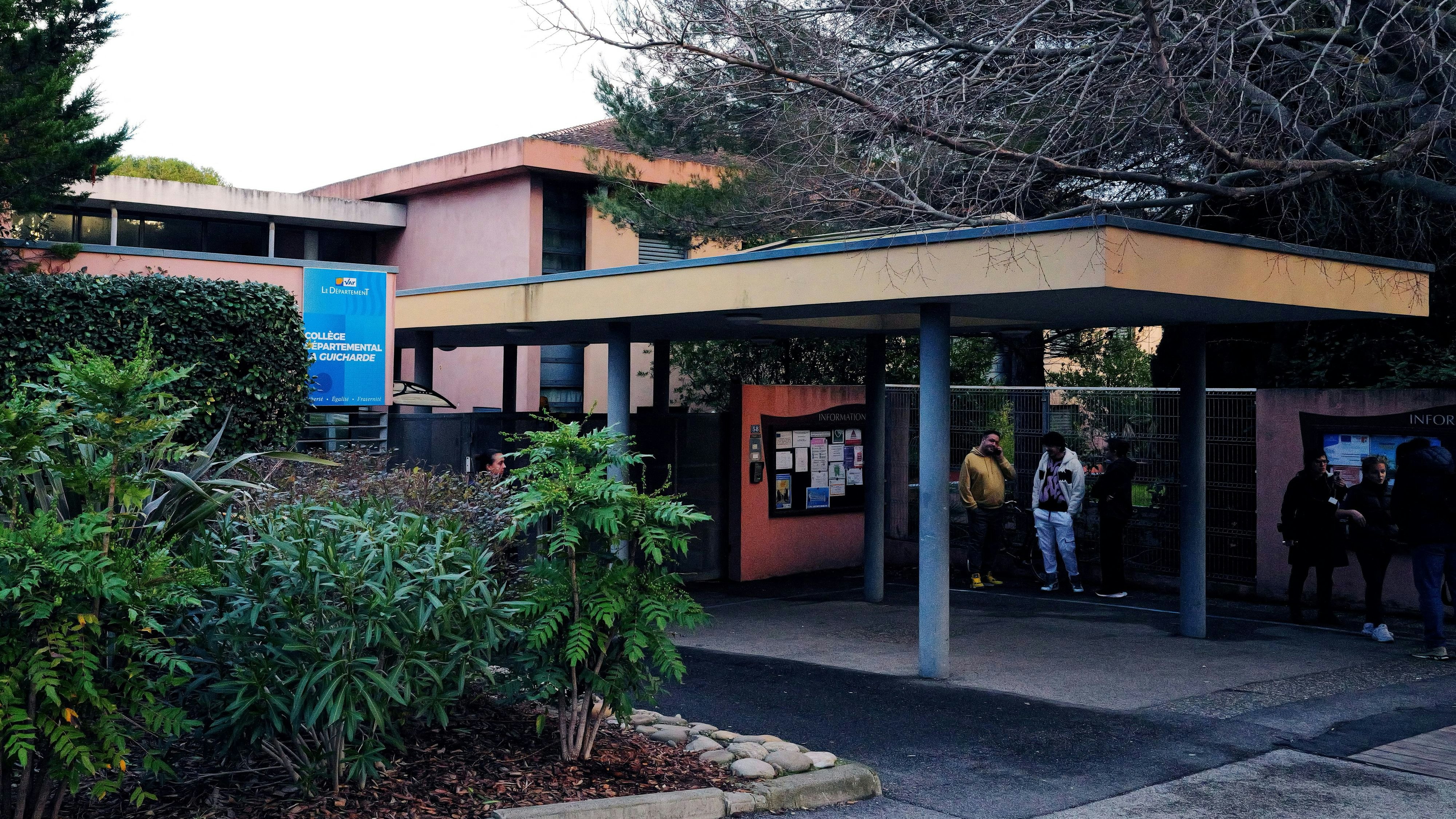 In dieser Schule ereignete sich die Bluttat.