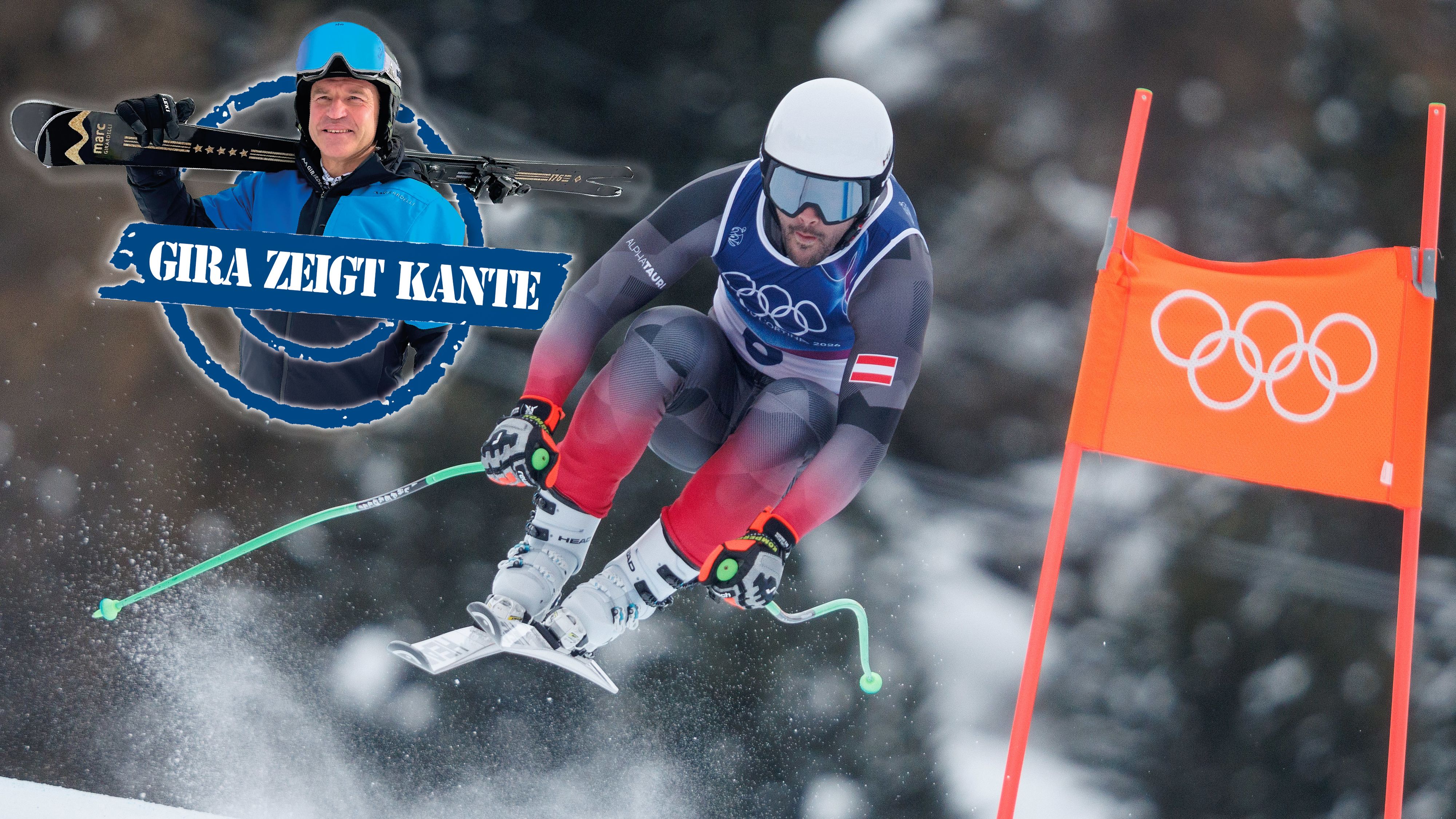 Marc Girardelli über das erste Abfahrtstraining.