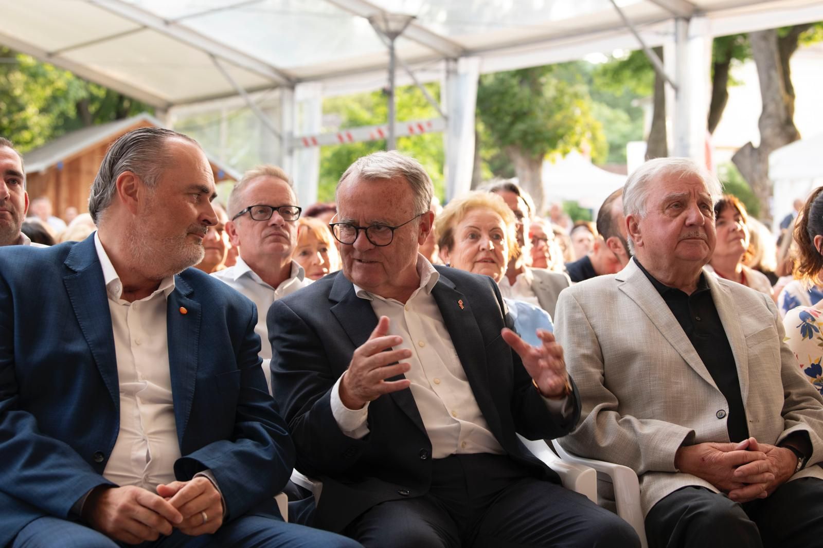 Hans Peter Doskozil unterstützt Hans Niessl.