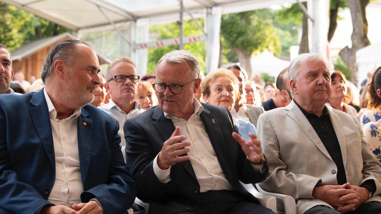 Hans Peter Doskozil unterstützt Hans Niessl.