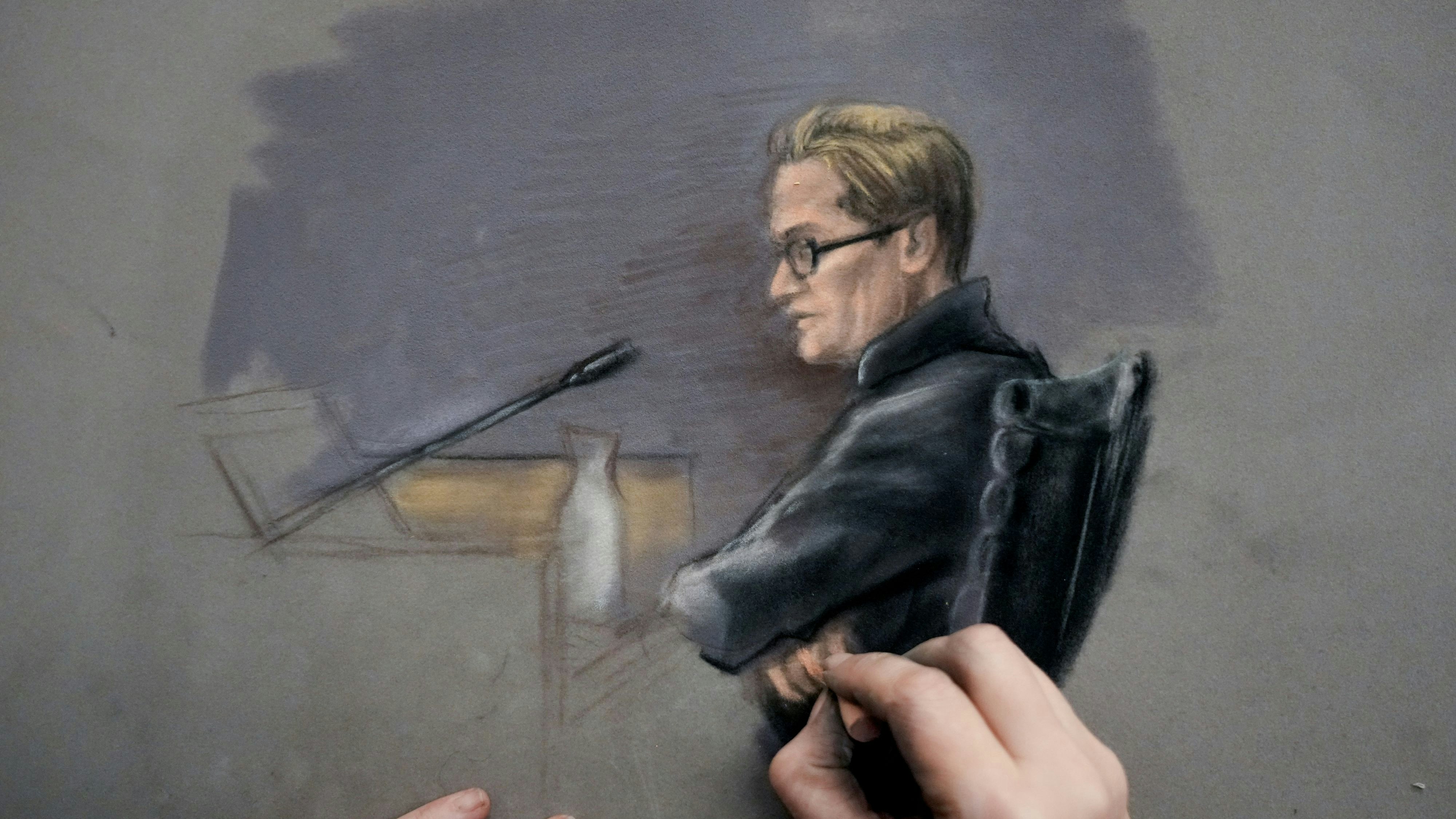 Marius stellt sich der Befragung. Er darf nicht fotografiert werden.