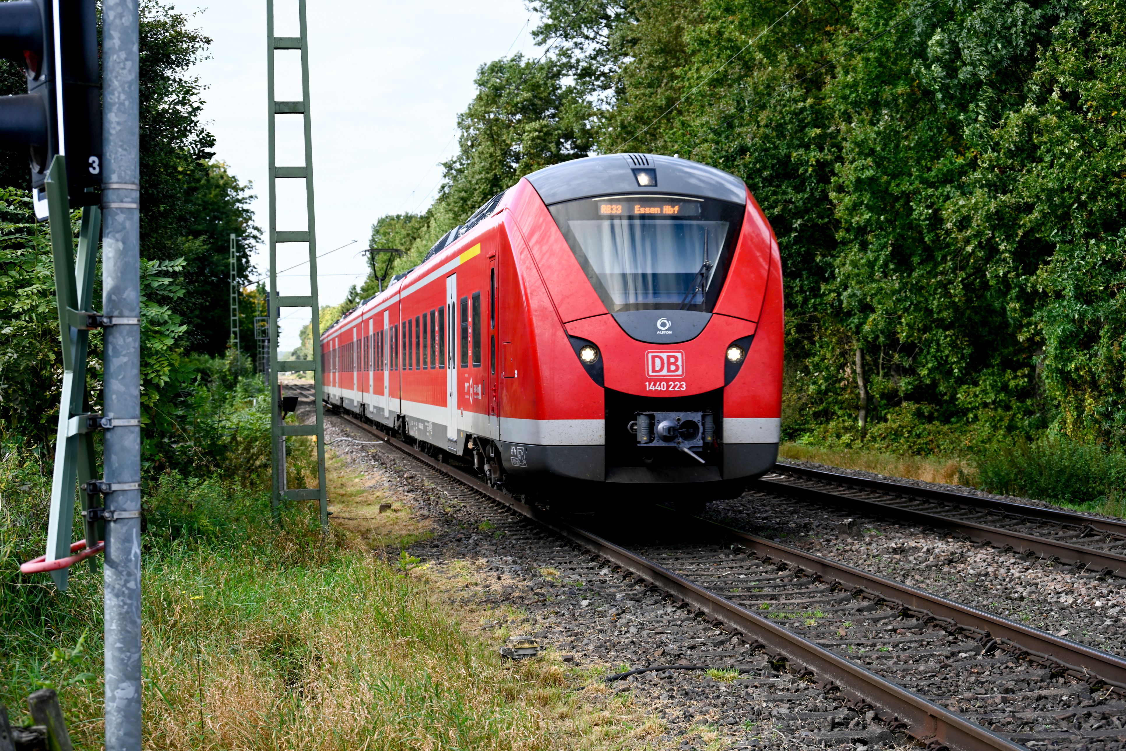 Zu der Gewalttat kam es in einer deutschen Regionalbahn. (Symbolbild)