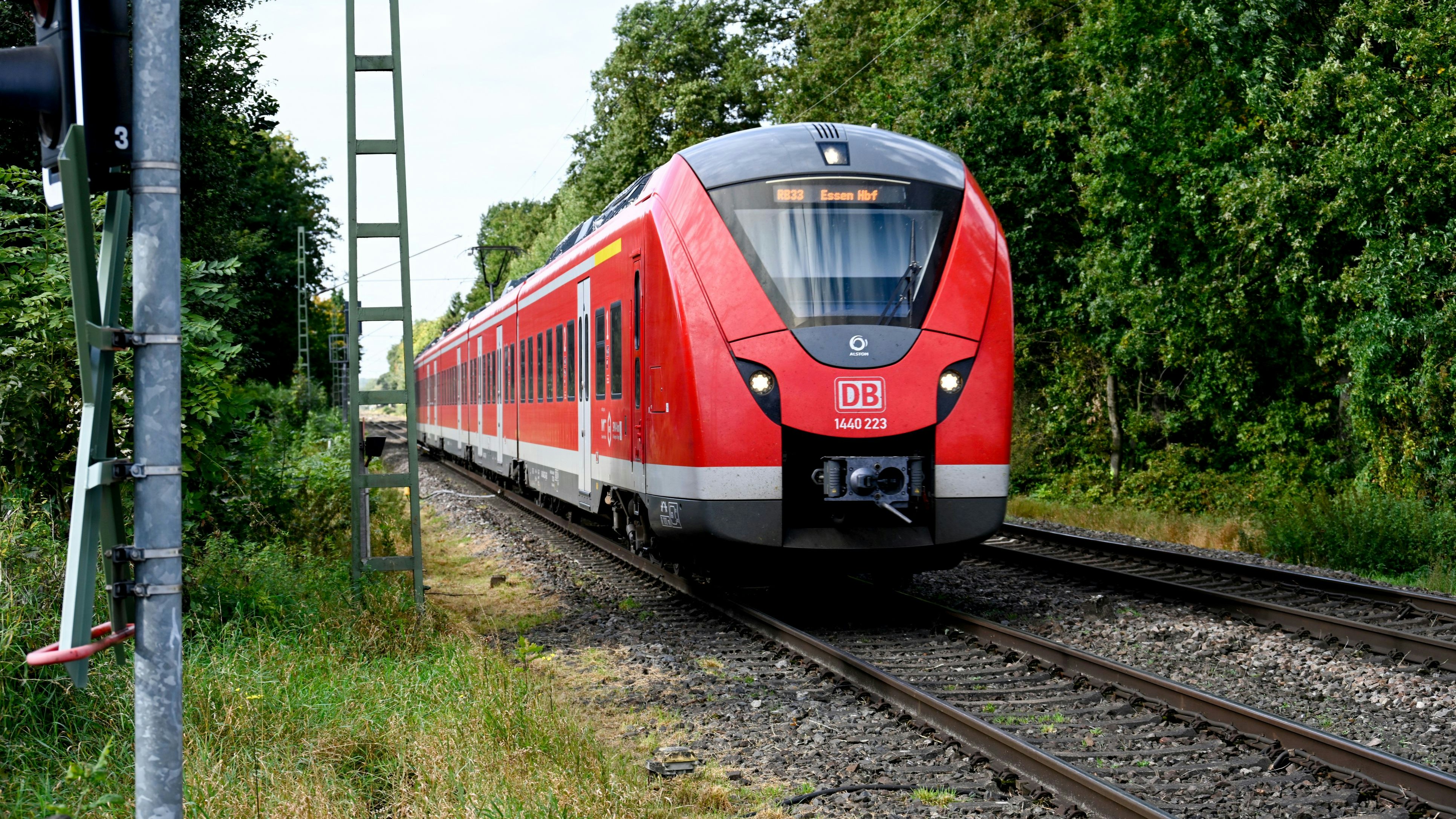 Zu der Gewalttat kam es in einer deutschen Regionalbahn. (Symbolbild)