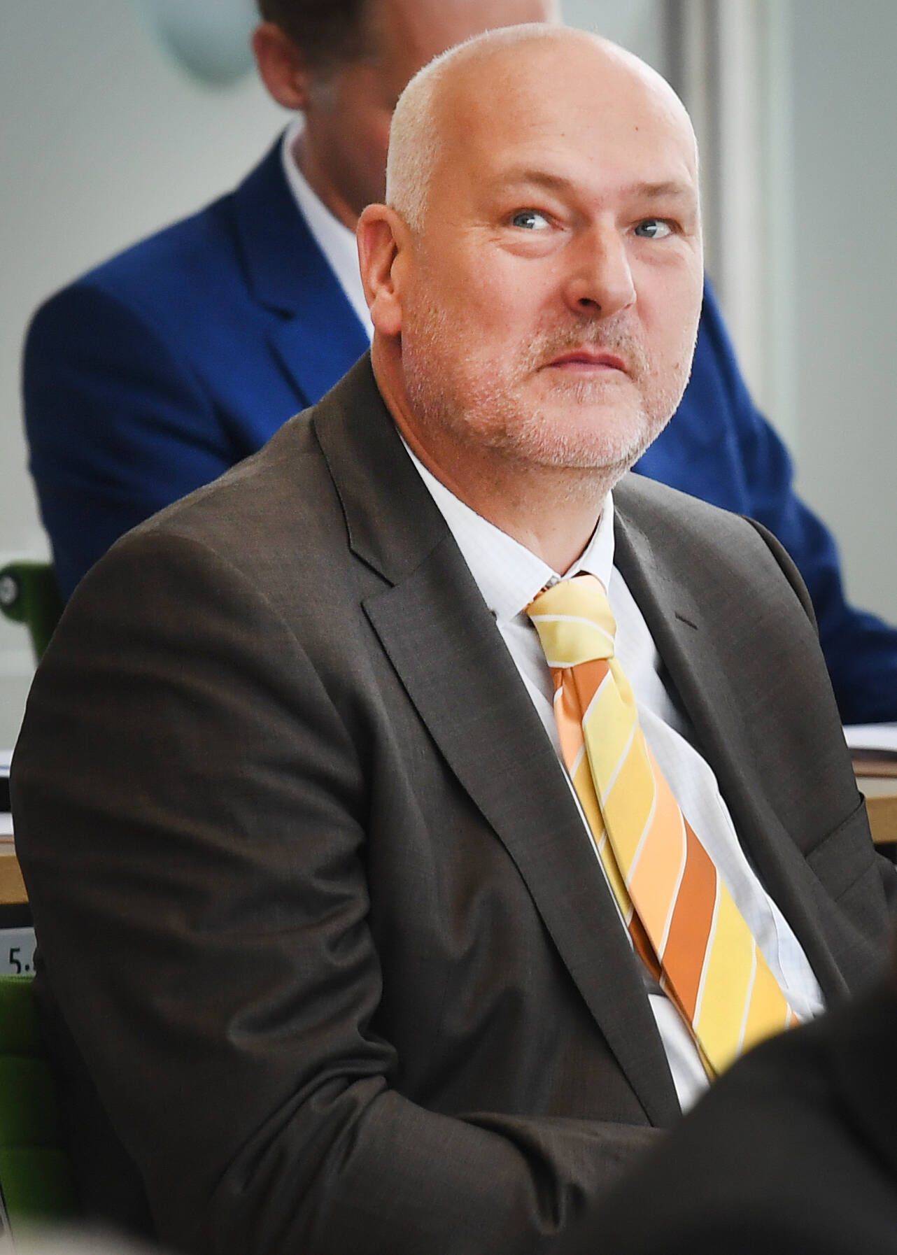 Der AfD-Abgeordnete Jörg Dornau wurde im Landtag festgesetzt.