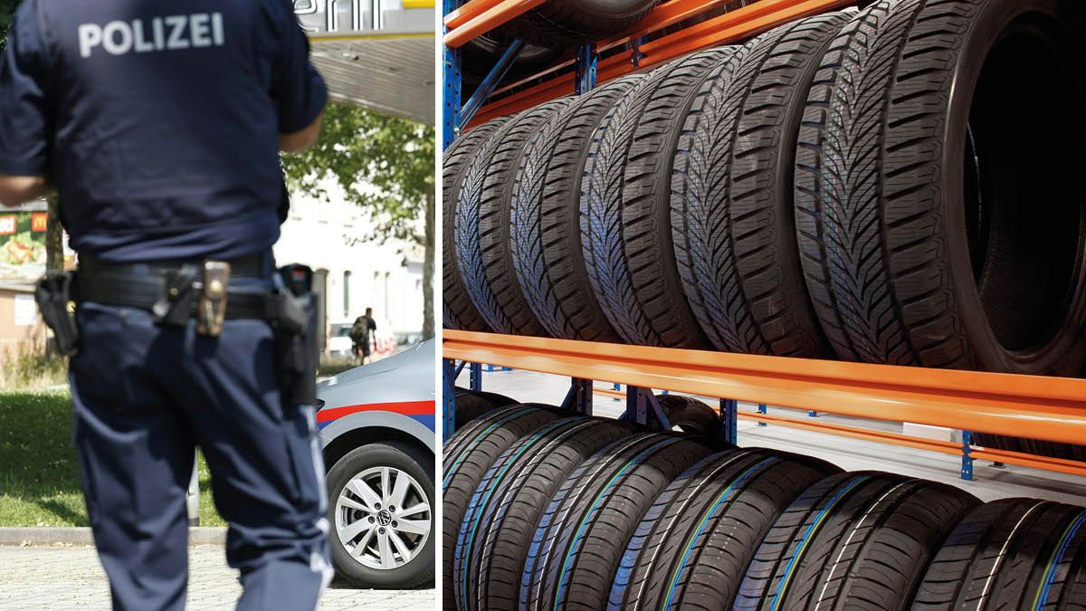 Der Sender im Reifen führte die Ermittler bis nach Bulgarien.