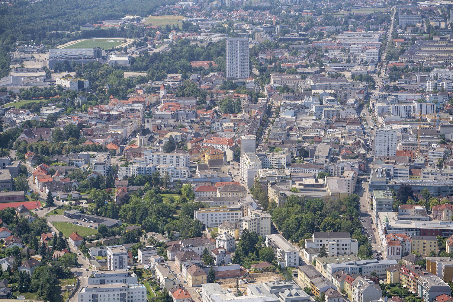 Mehr als ein Drittel der Einwohner von Wels (OÖ) wurden im Ausland geboren.