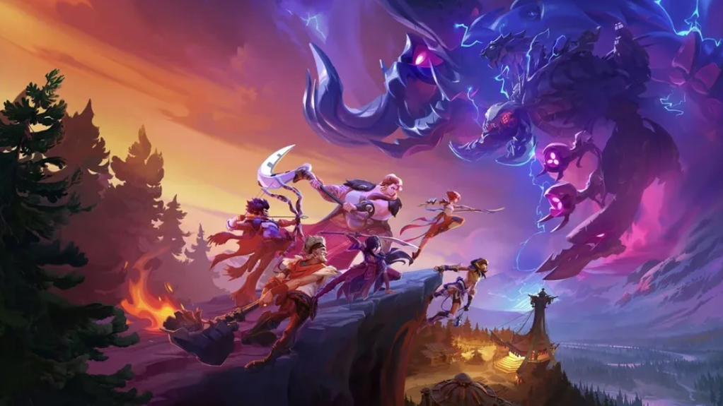 Drei Jäger gegen tödliche Maschinen in "Horizon Hunters Gathering".