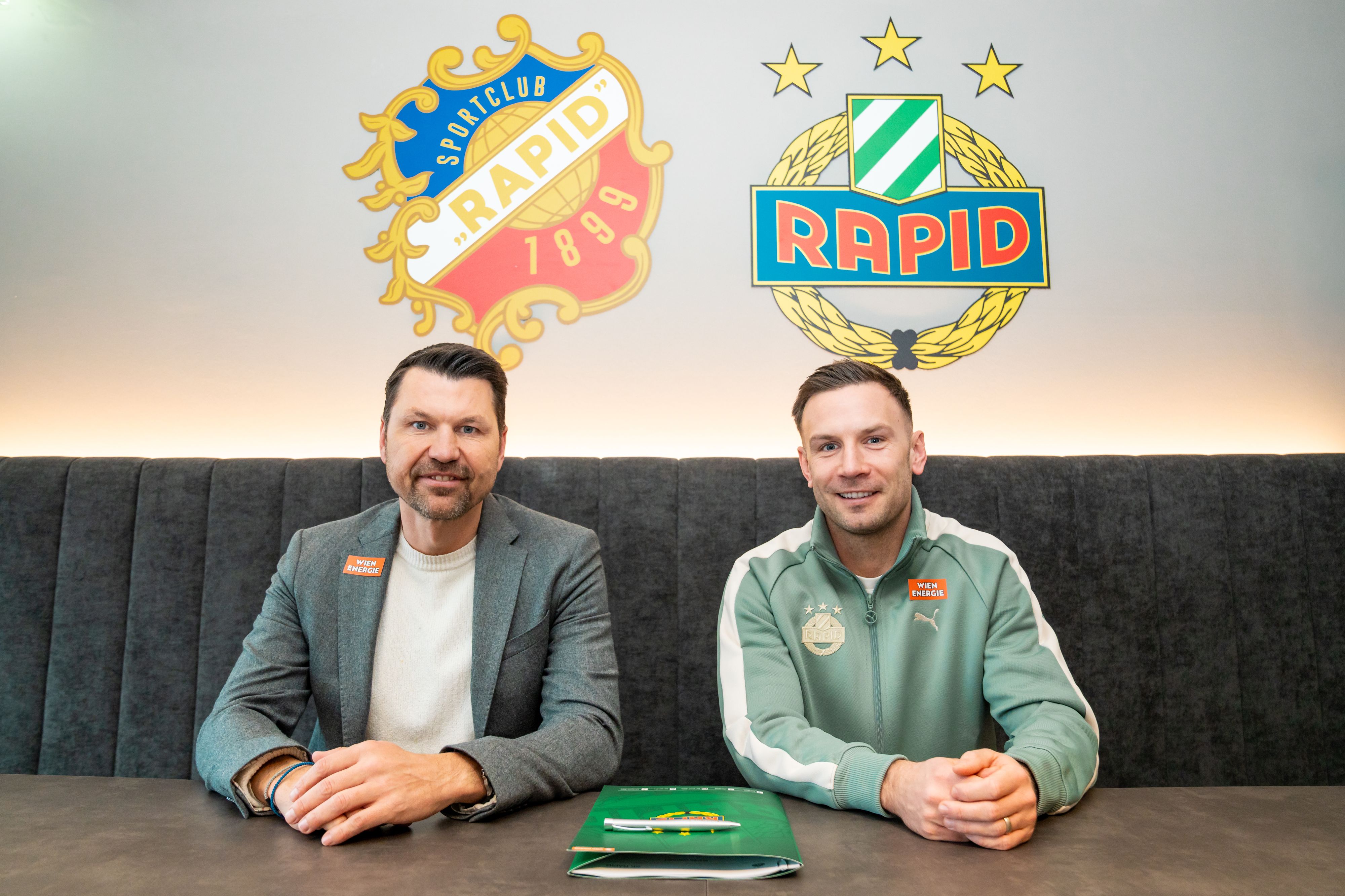 Andreas Weimann kehrt zu Rapid Wien zurück. 