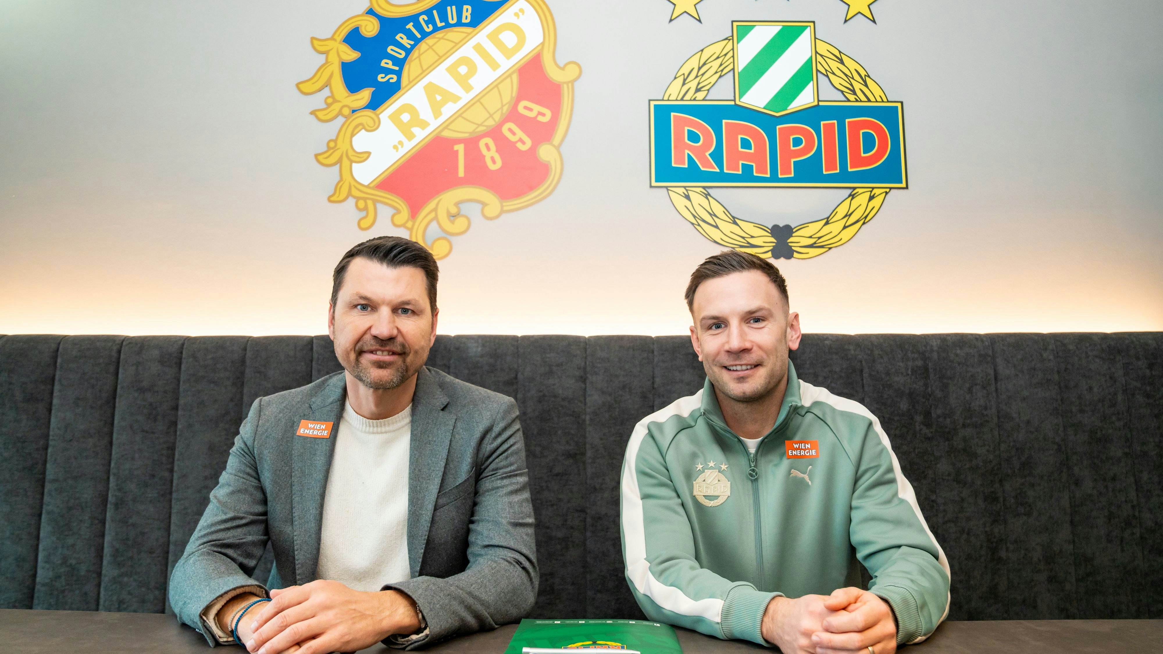 Heute.at - Rapid fixiert Rückhol-Doppel: Ein Führungsspieler