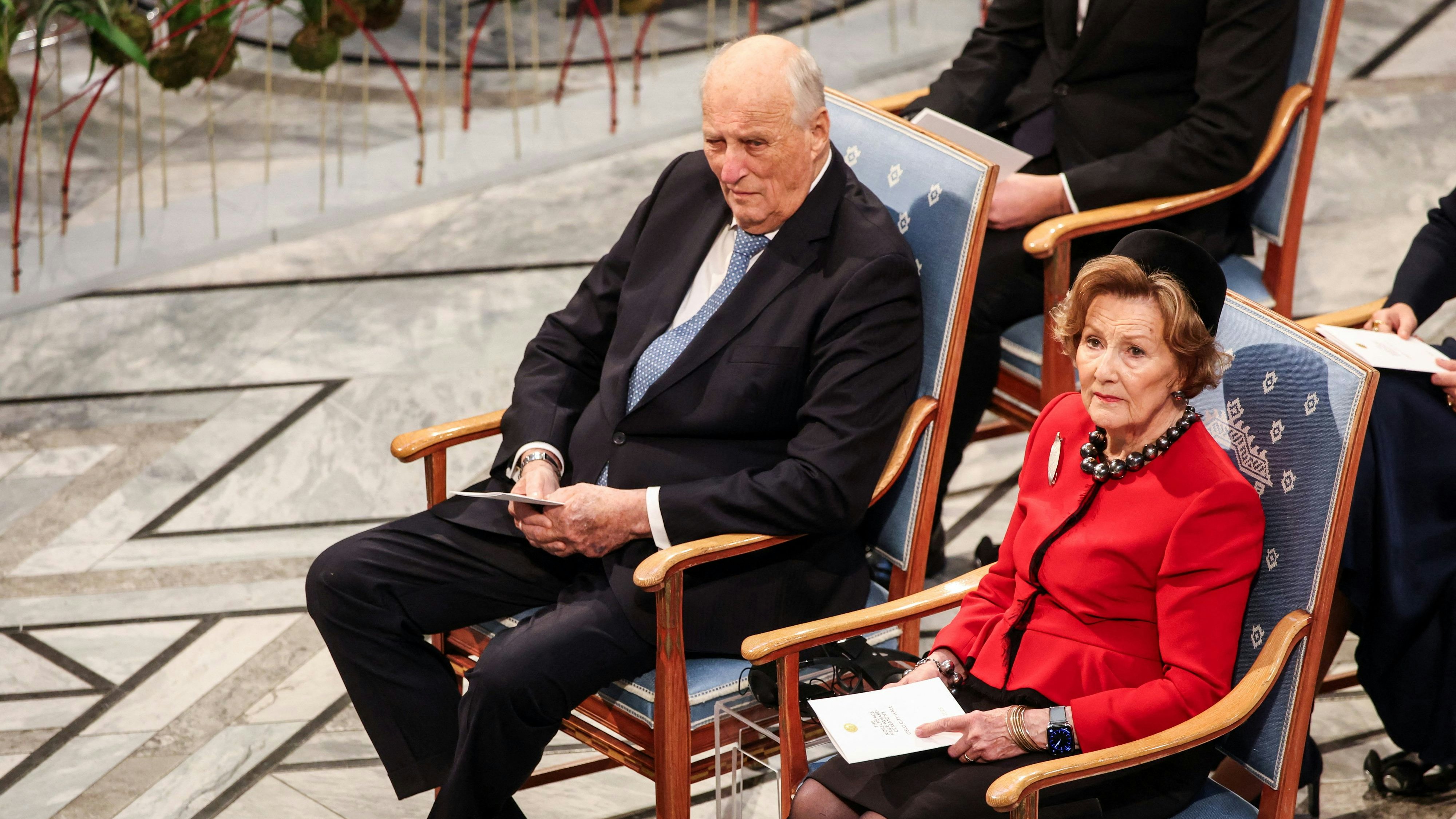 Norwegens König Harald und Königin Sonja.