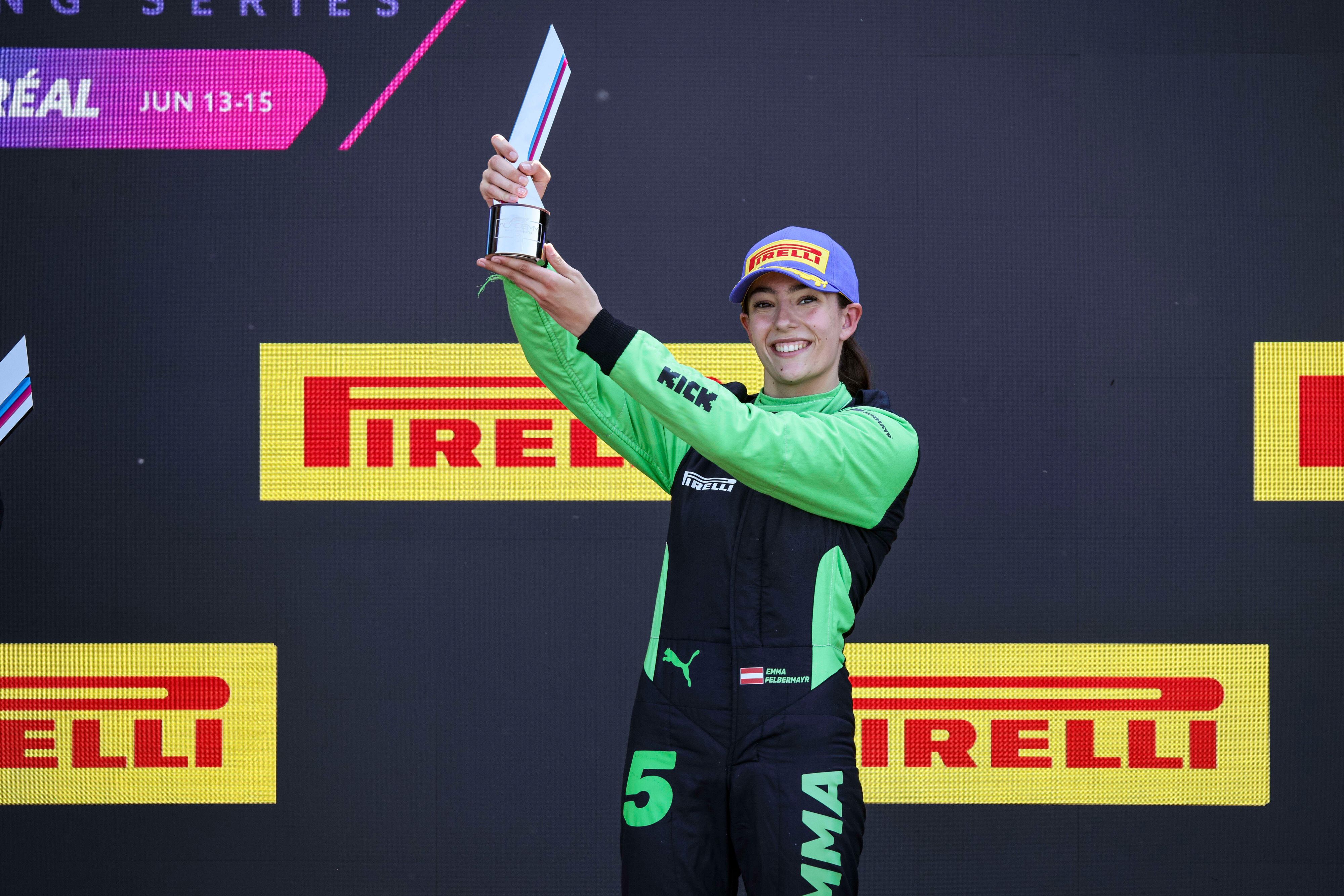 Emma Felbermayr gewann vergangene Saison ein Rennen.