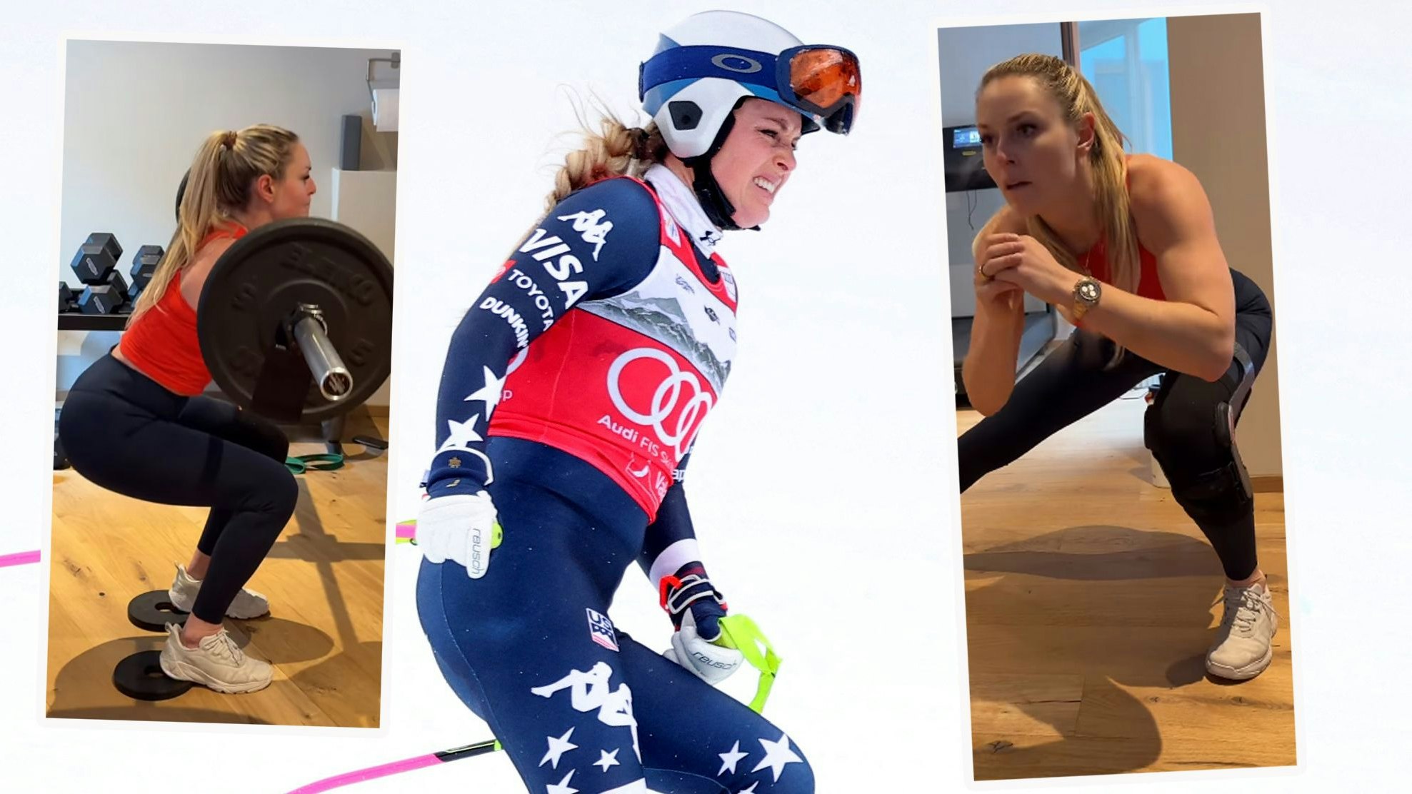 Heute.at - Ich gebe nicht auf! Vonn unterzieht Knie Härtetest