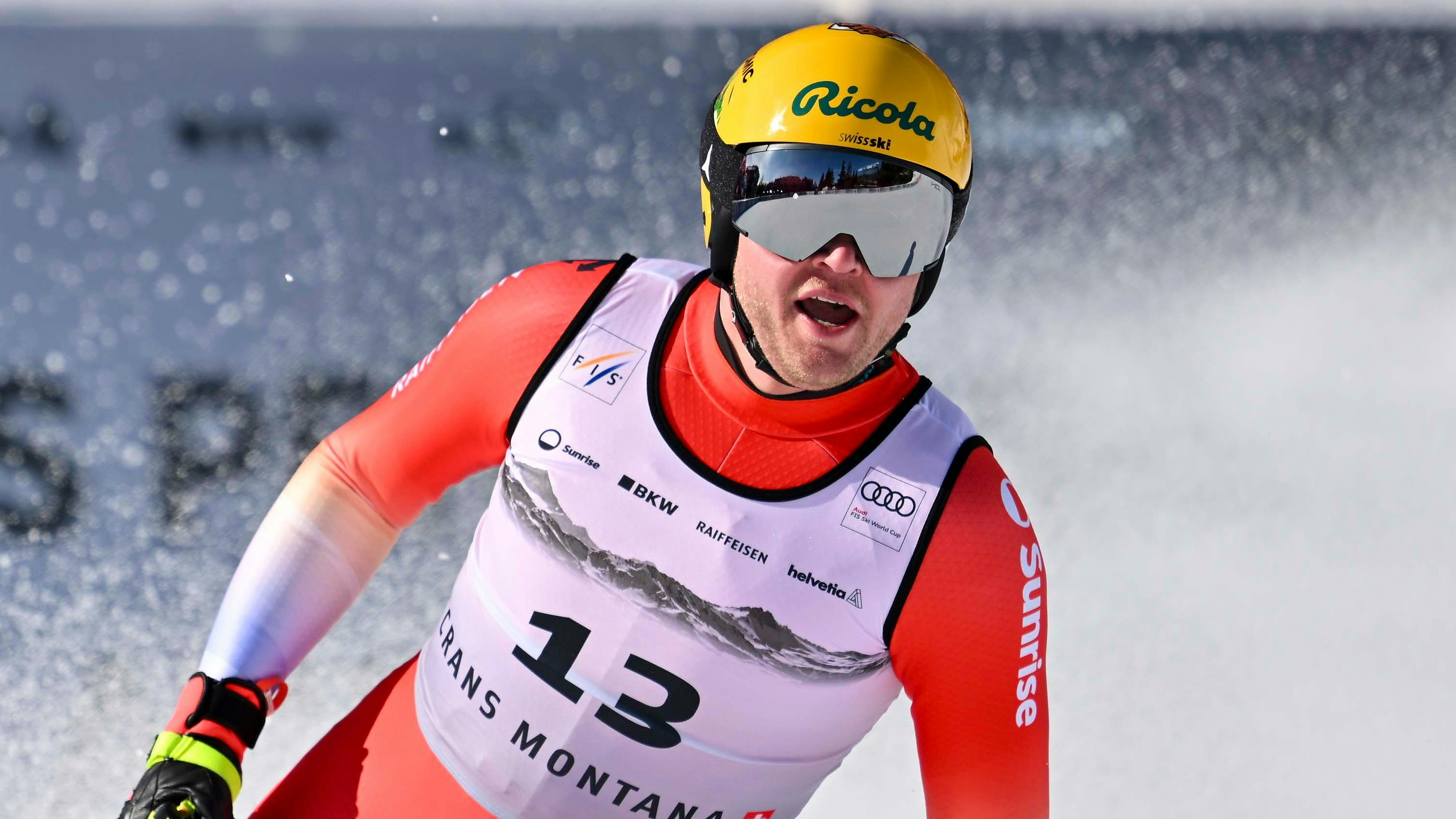 Der Schweizer Niels Hintermann darf nicht bei der Olympia-Abfahrt starten. 