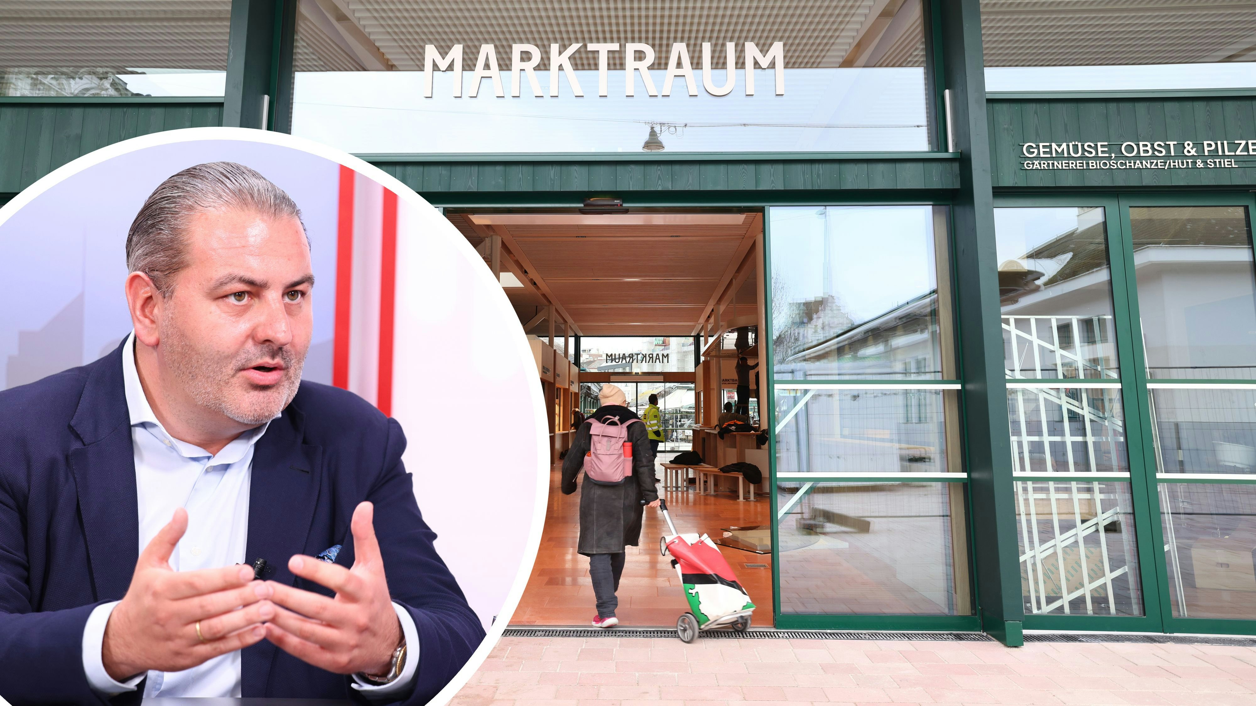 Heute.at - Fehlkonzept – erster Leerstand in Naschmarkt-Halle