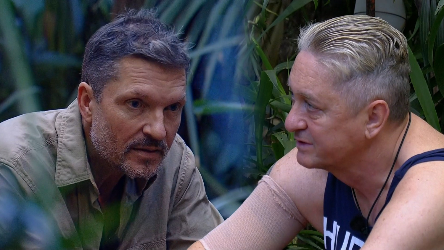 Hardy Krüger jr. (l.) und Hubert Fella bestehen auf ihre Ohropax.