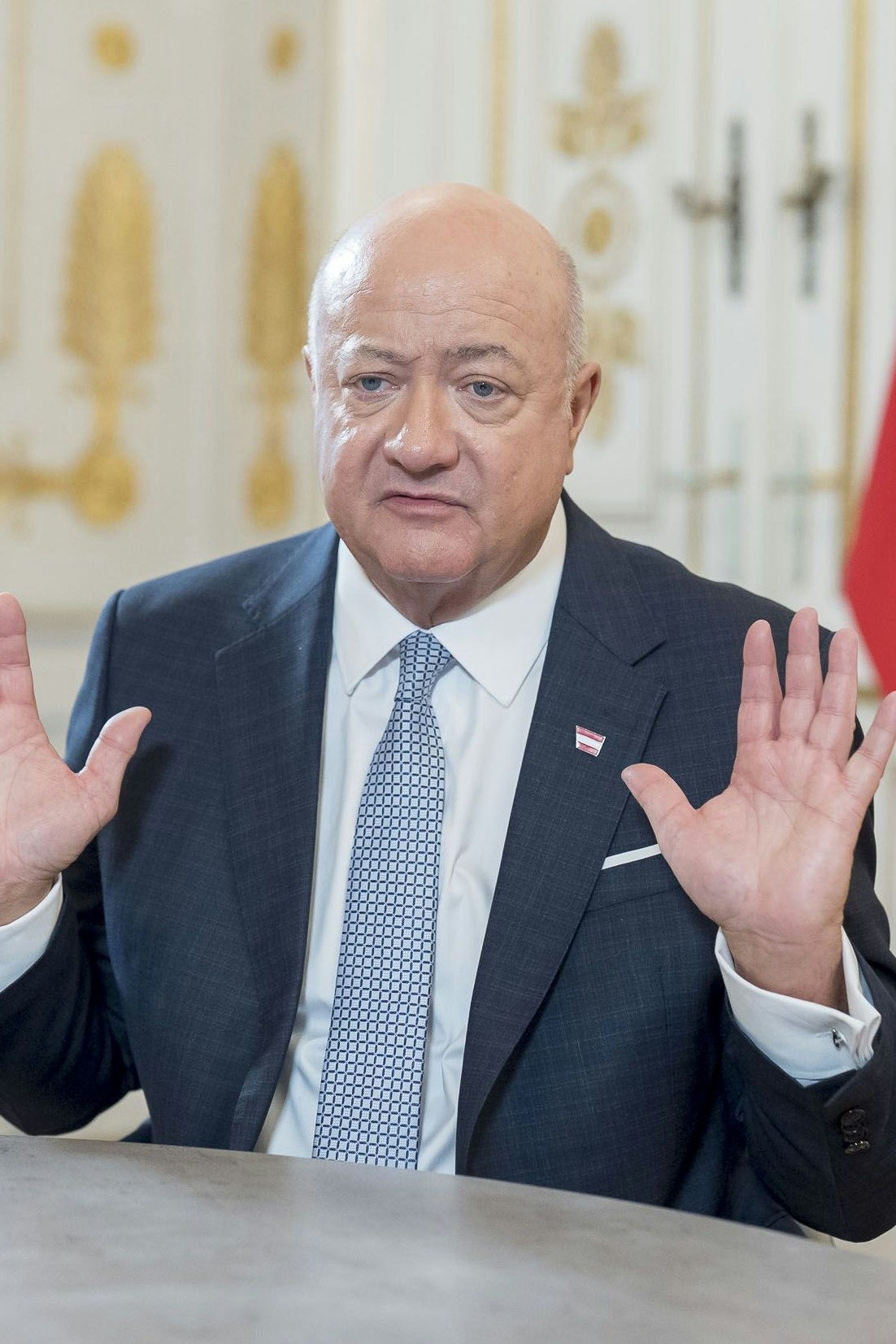 Christian Stocker kann sich derzeit vor Interviews kaum erwehren, versucht es aber auch nicht