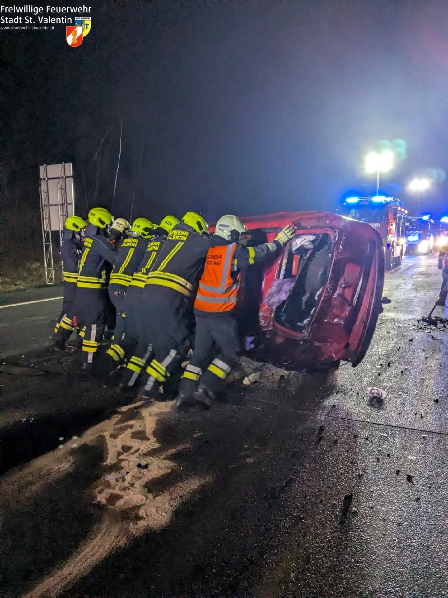 Um 4.39 Uhr wurde die Feuerwehr alarmiert.