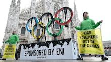 Ölkonzern: Greenpeace mit Protest gegen Olympiasponsor