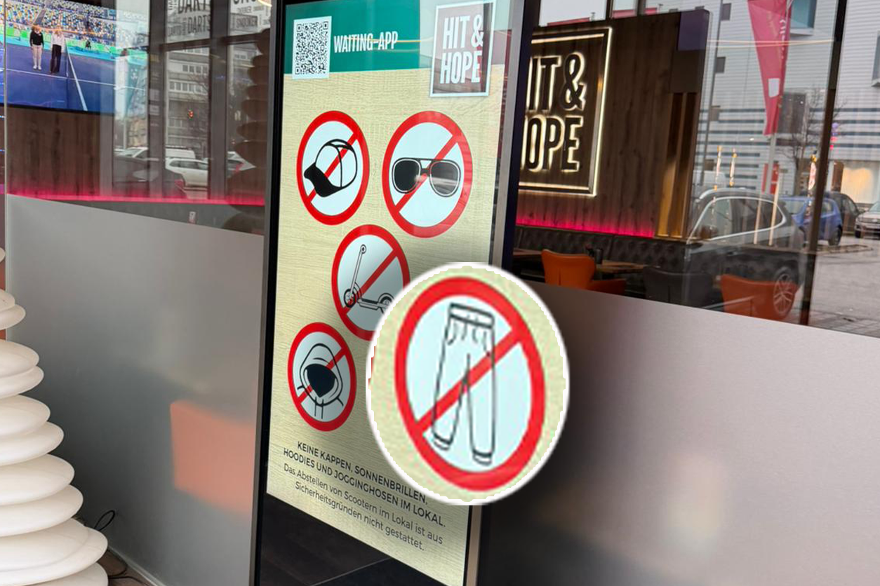 Der Gastronom hat genug und greift nun hart durch.