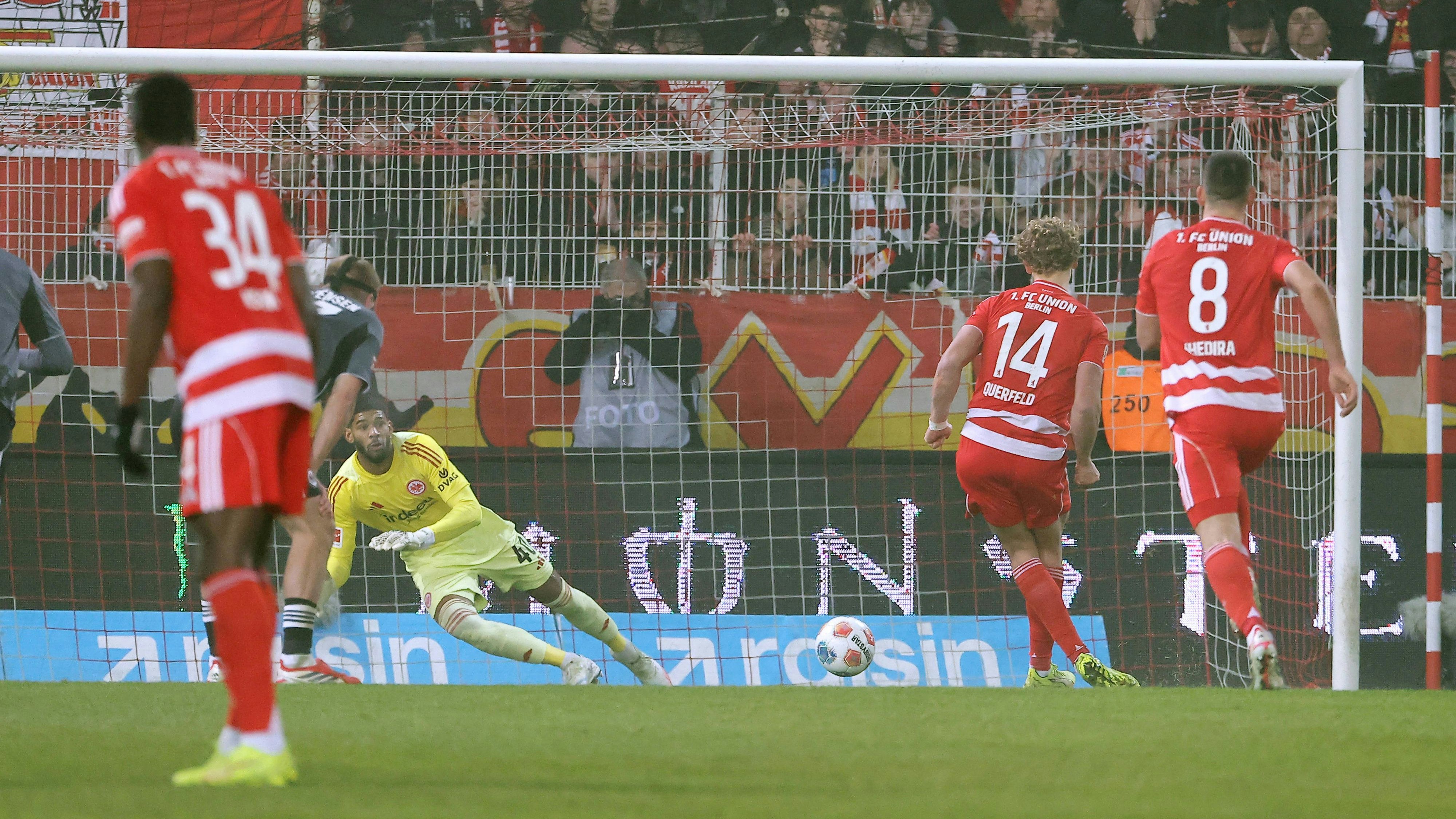 Heute.at - Querfeld-Tor rettet Union Punkt gegen Frankfurt