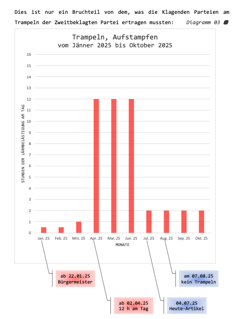 Ein Schaubild aus der umfangreichen Dokumentation von Familie B.