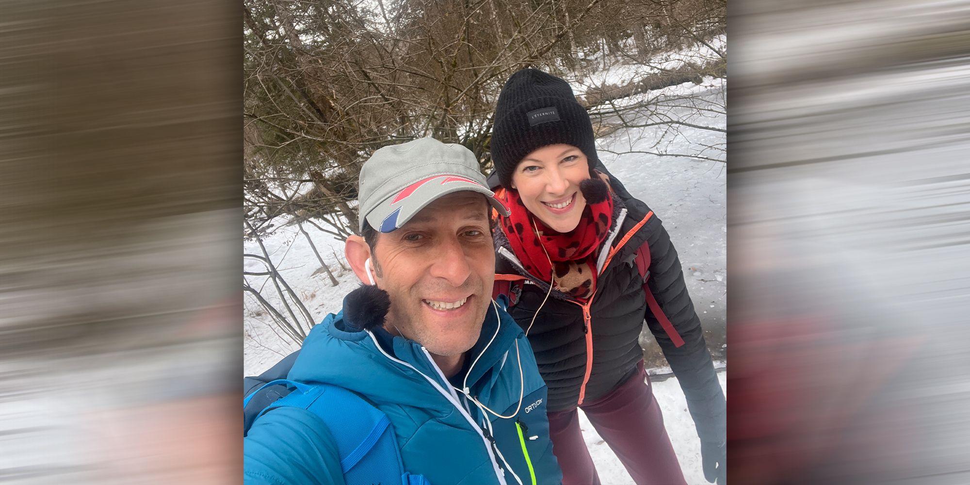 Tom Walek mit Maria Angelini-Santner.