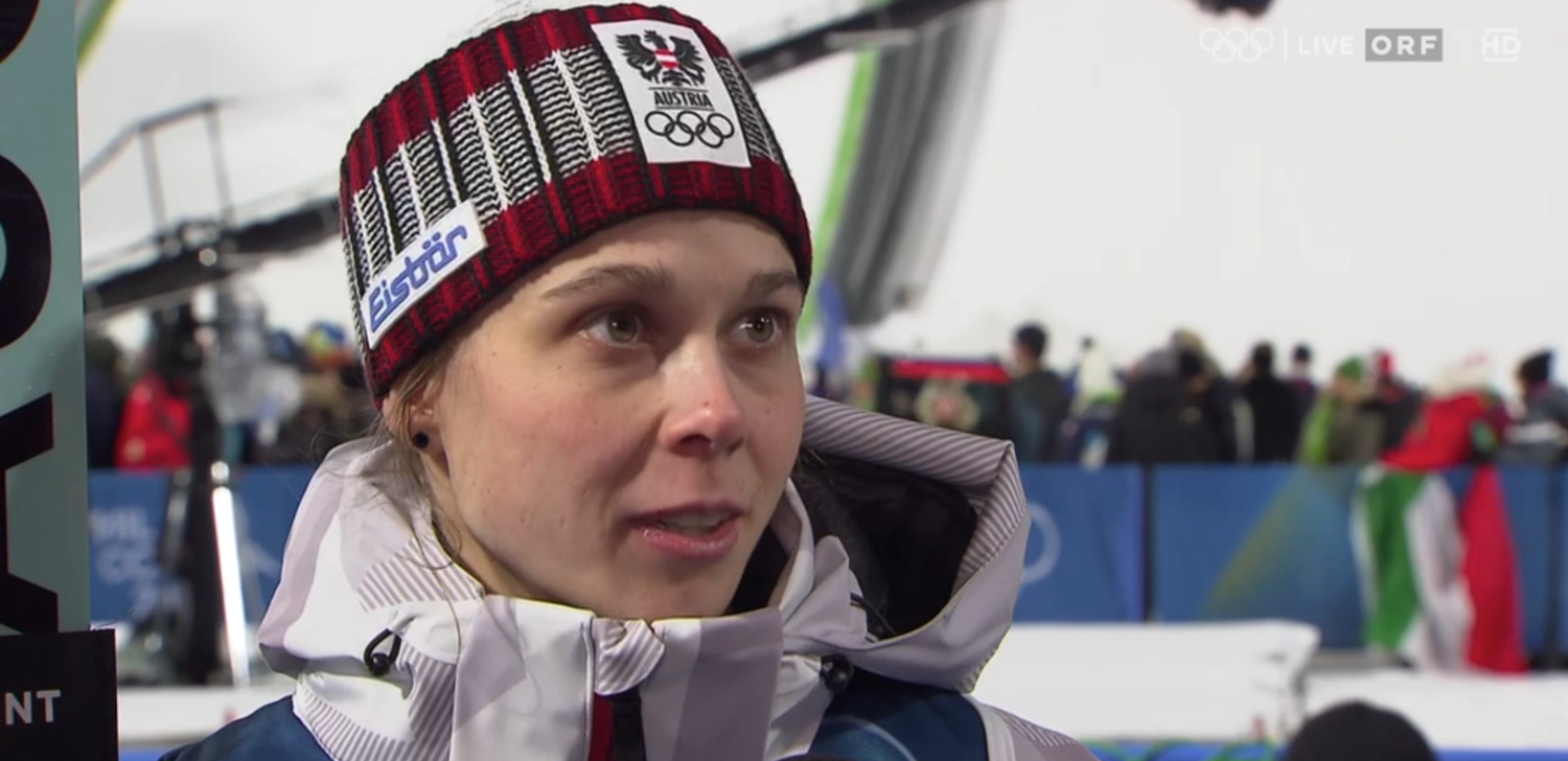 Lisa Eder hatte feuchte Augen.