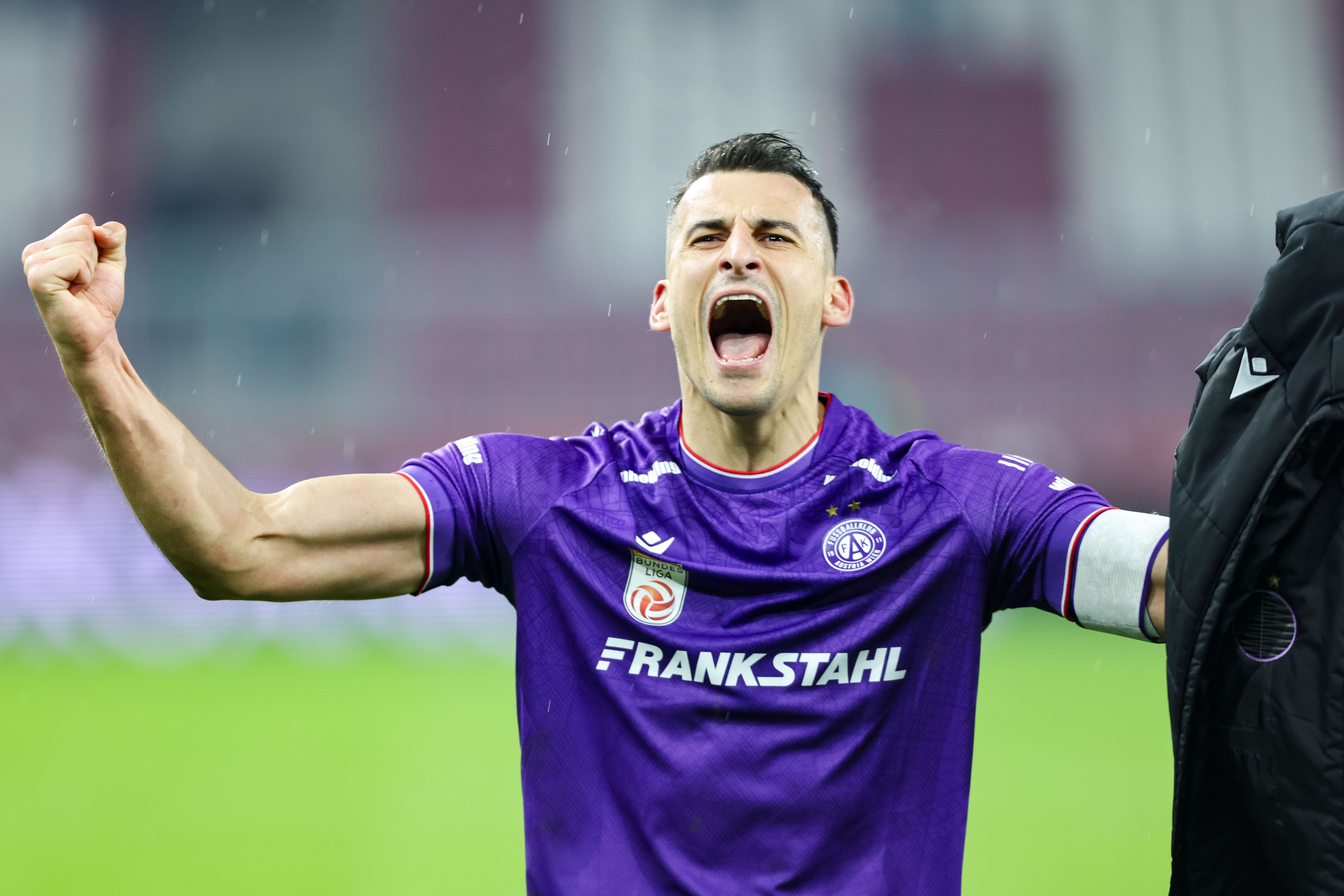 Austria-Kapitän Manfred Fischer. 