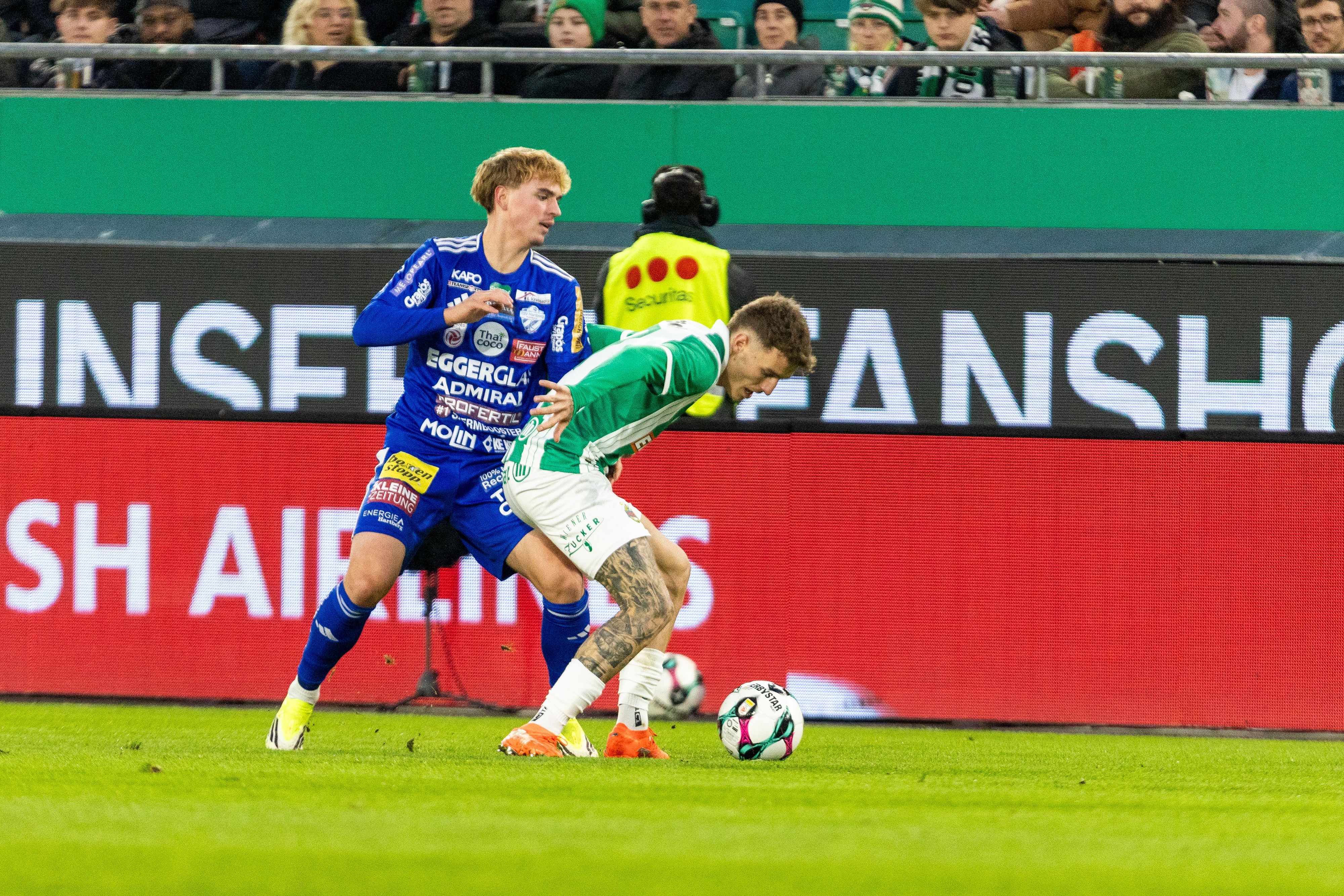 Rapid muss gegen Hartberg bestehen.