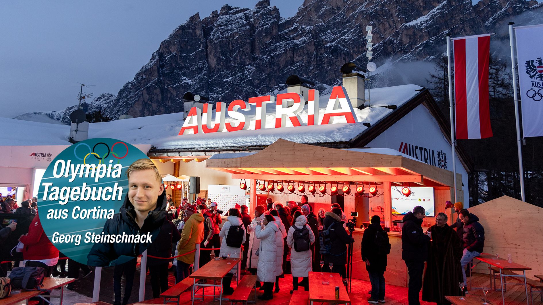 Das Österreicher-Haus in Cortina.