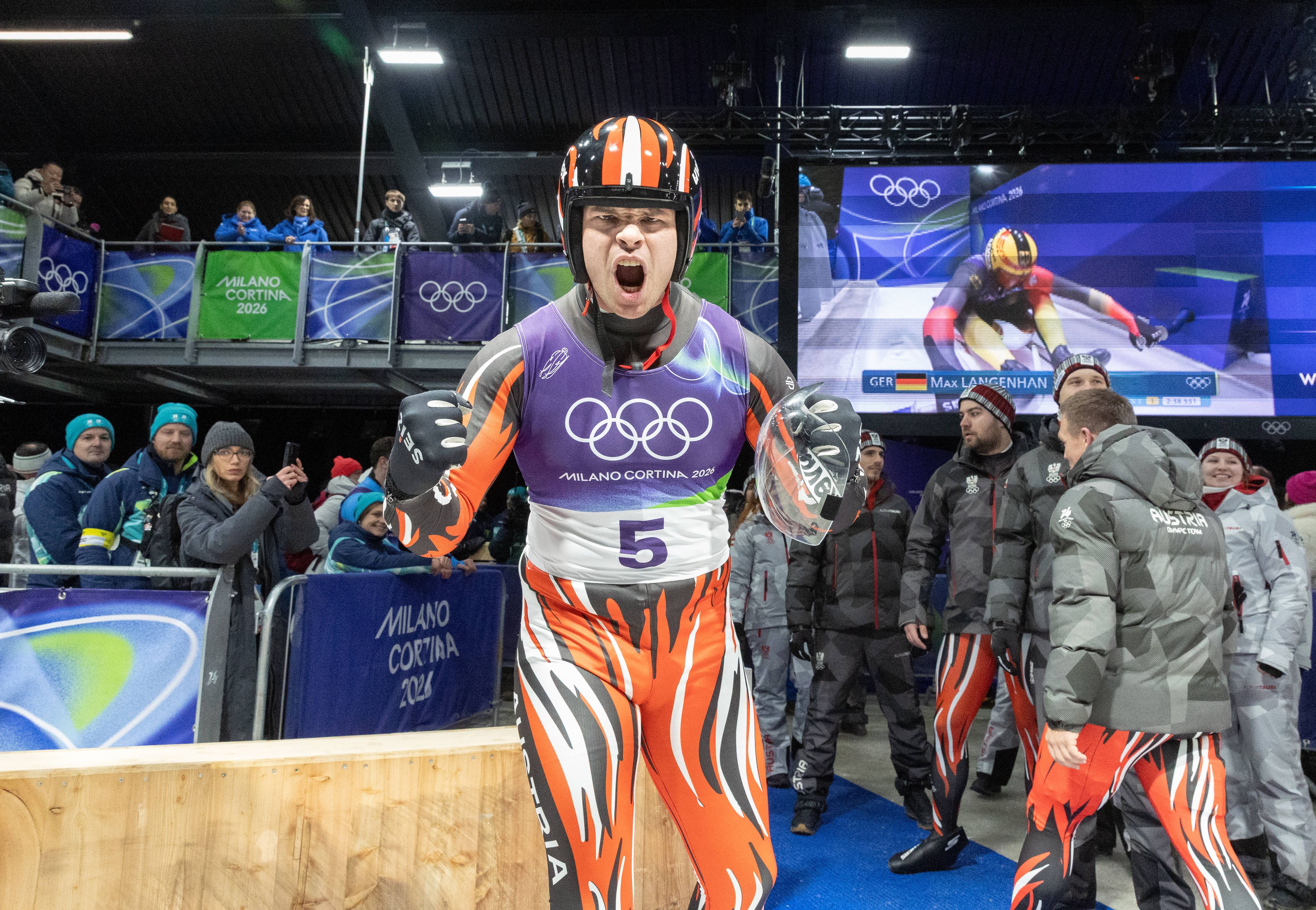 Jonas Müller ließ seiner Freude freien Lauf.