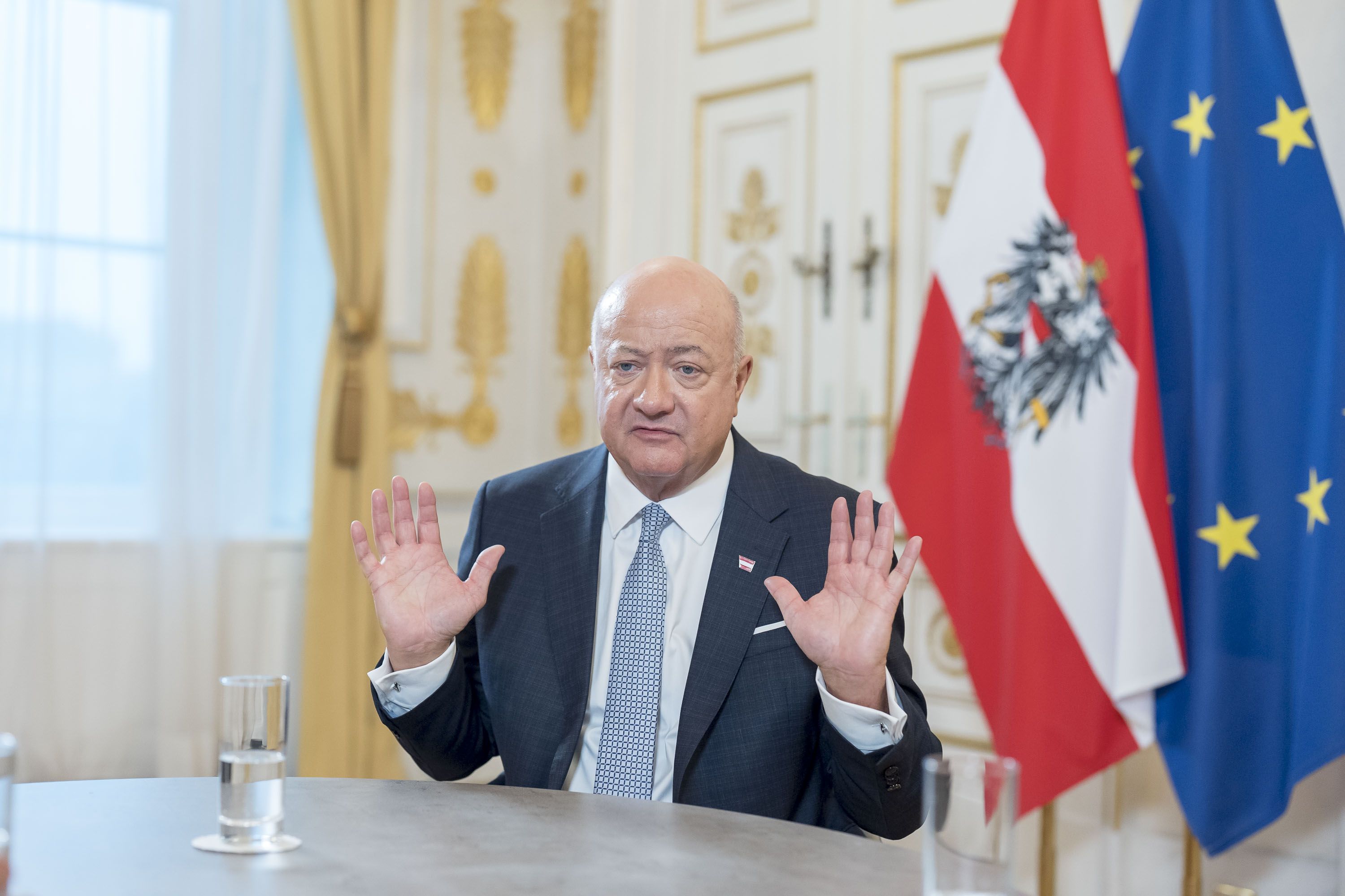 Bundeskanzler Christian Stocker (ÖVP) möchte offenbar noch mehr einsparen.