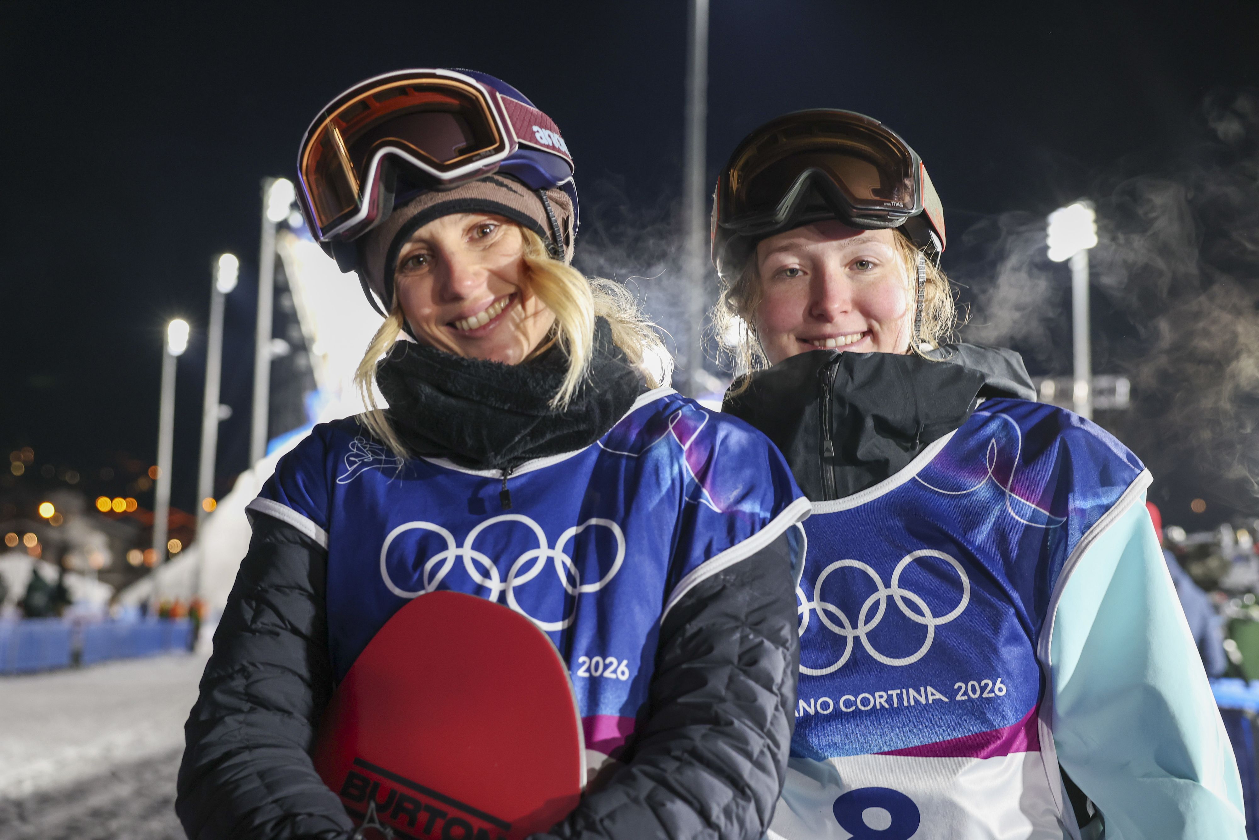 Anna Gasser und Hanna Karrer schafften es ins Olympia-Finale.