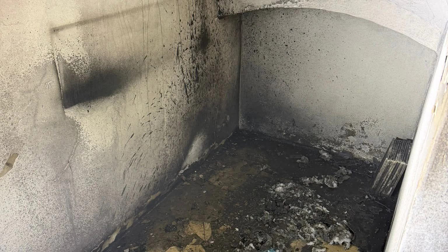 Brisant: Wie später herauskam, soll ein Mann das Feuer gelegt haben. 