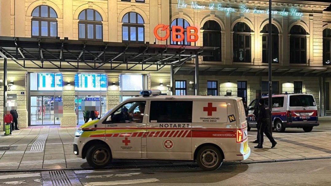 Großeinsatz am Bahnhof in St. Pölten