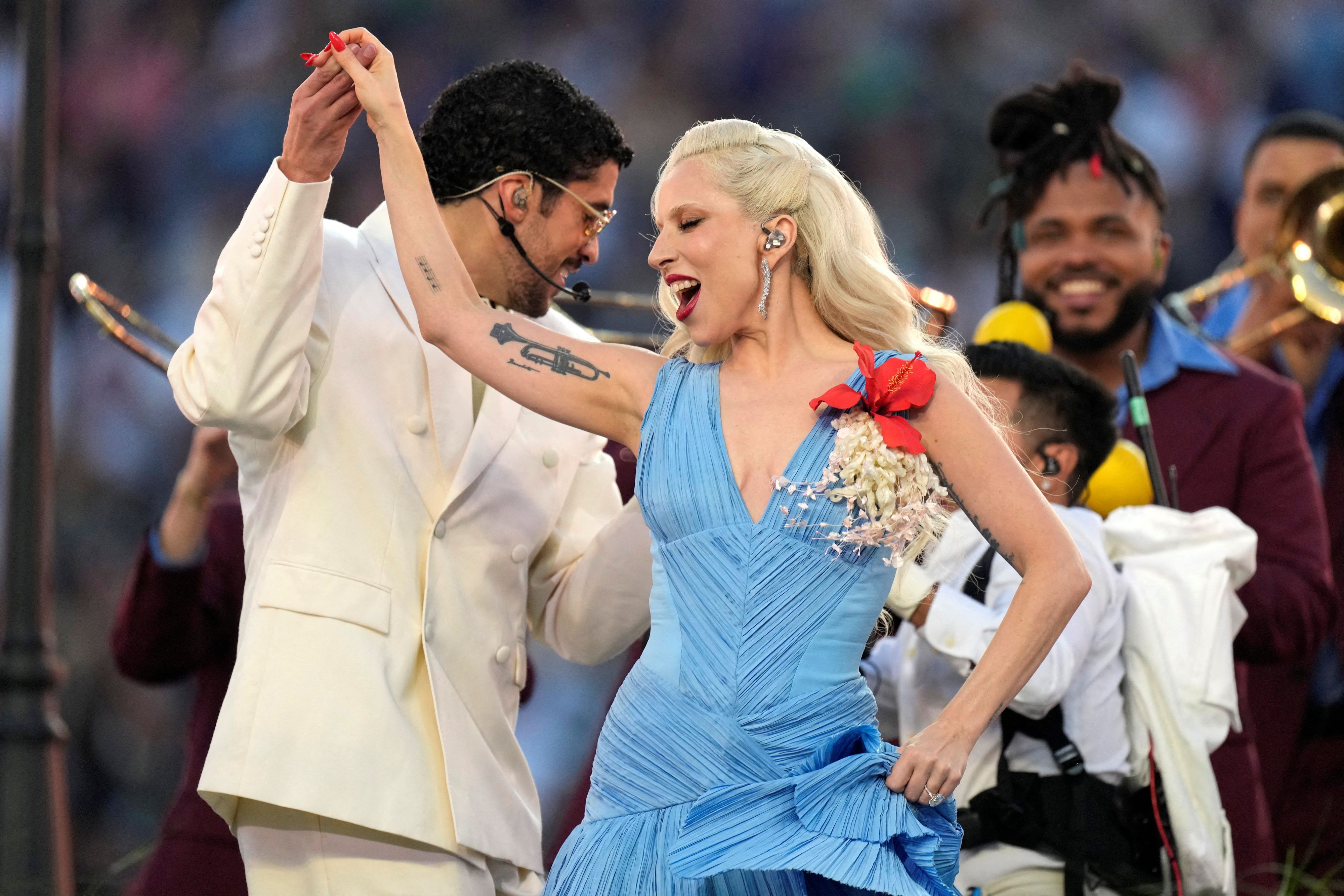 Bad Bunny und Lady Gaga