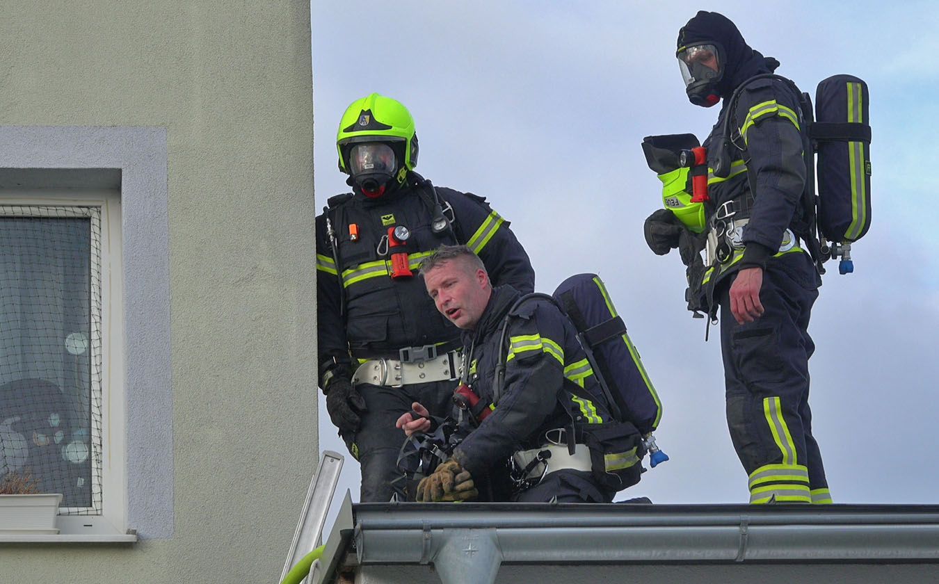 Brand in Pfaffstätten, Bezirk Baden