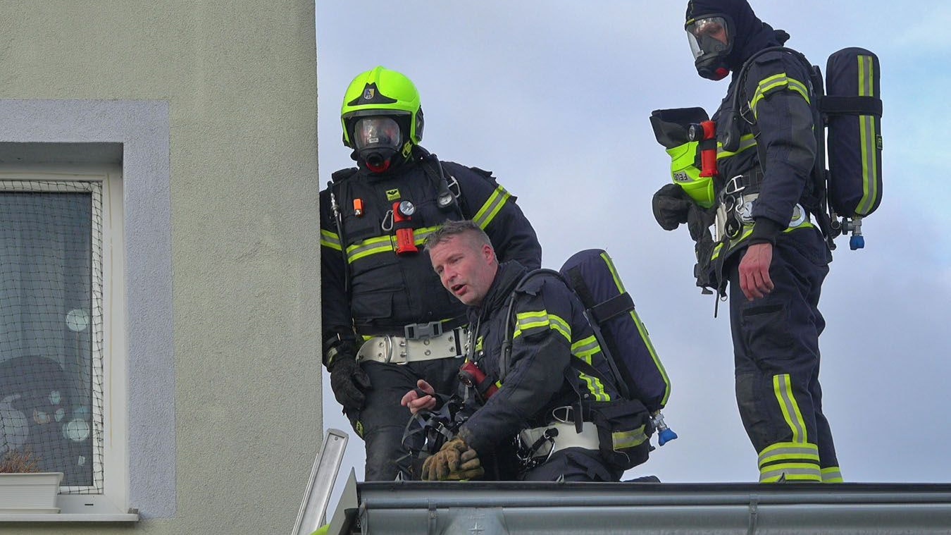 Brand in Pfaffstätten, Bezirk Baden