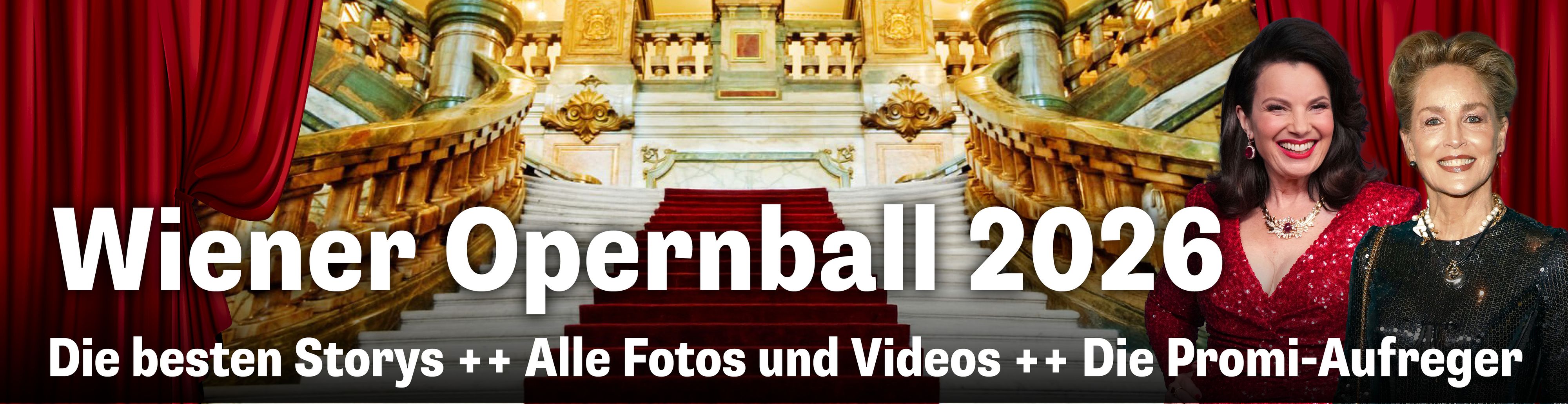 Promis beim Opernball 2026.